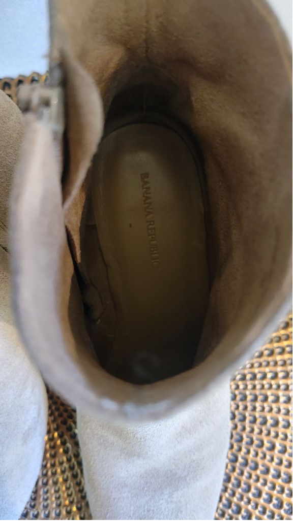 Banana Republic Banana Republic Suede Booties Size 7 Size US 7 / IT 37 - 3 Thumbnail