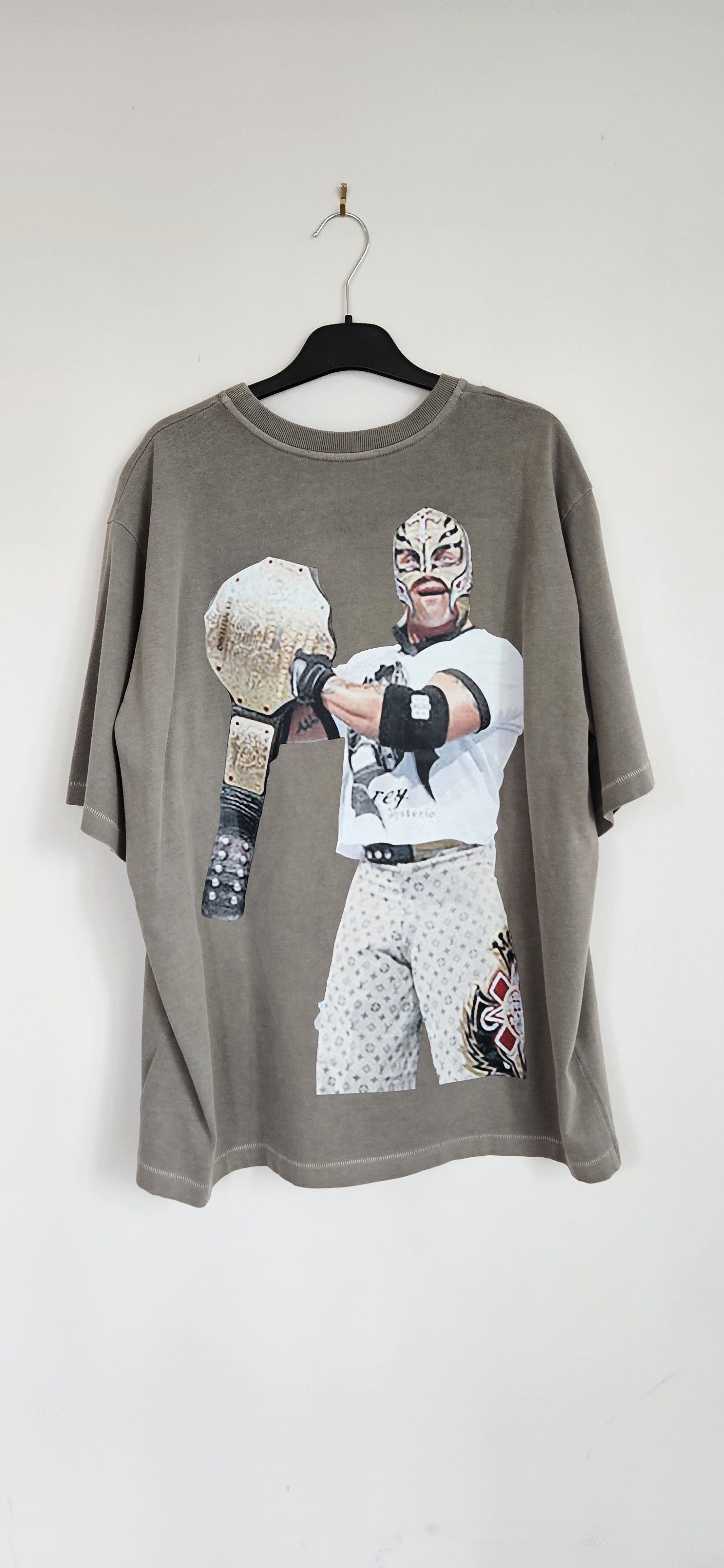 1989 STUDIO × Vintage × WWE WWE "Federation" Reversible T-Shirt (Mud) Size US L / EU 52-54 / 3 - 2 Thumbnail