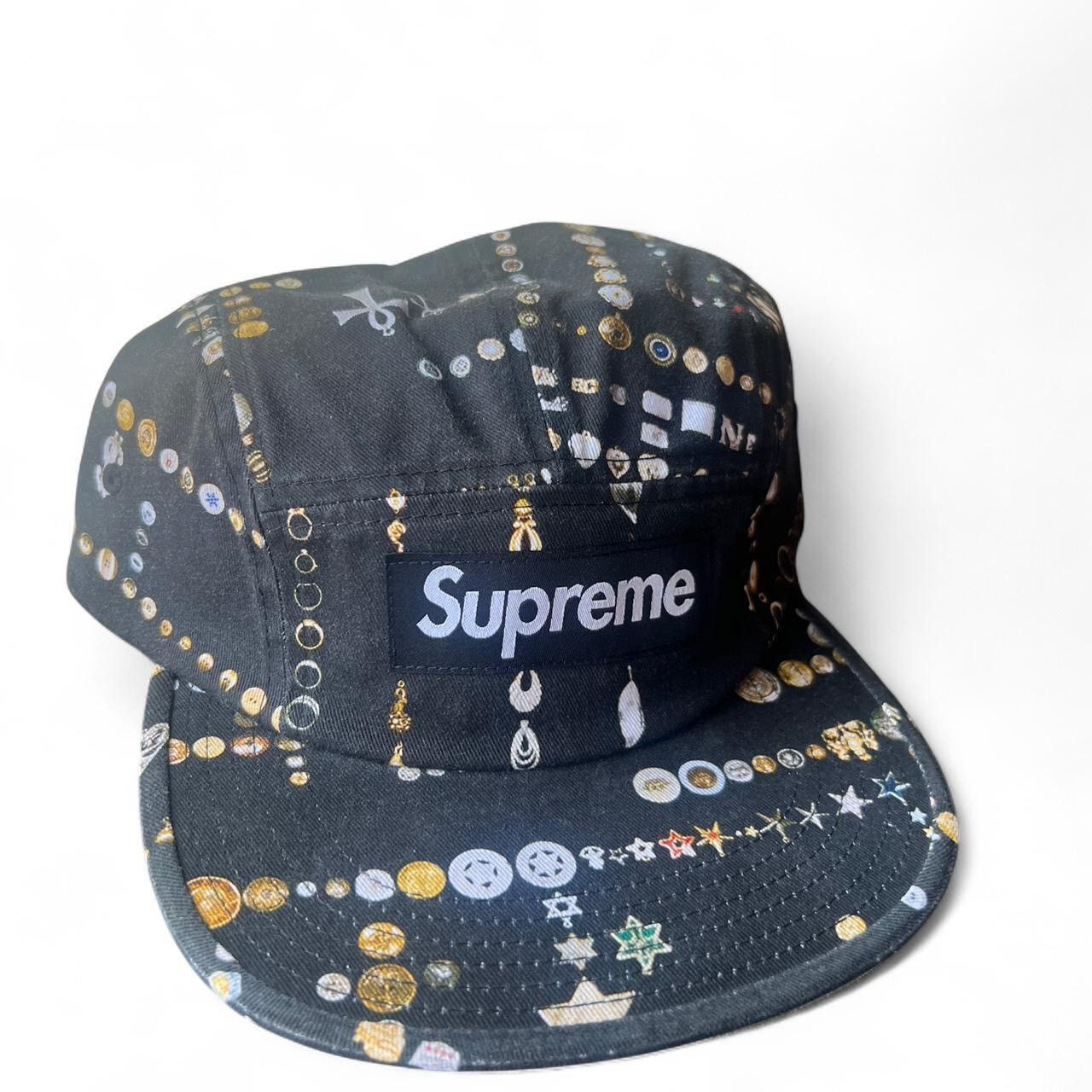 帽子 Supreme x MM6 Painted Camp Cap Supreme MM6 Maison Margiela Painted Camp Cap White - SS24 - US