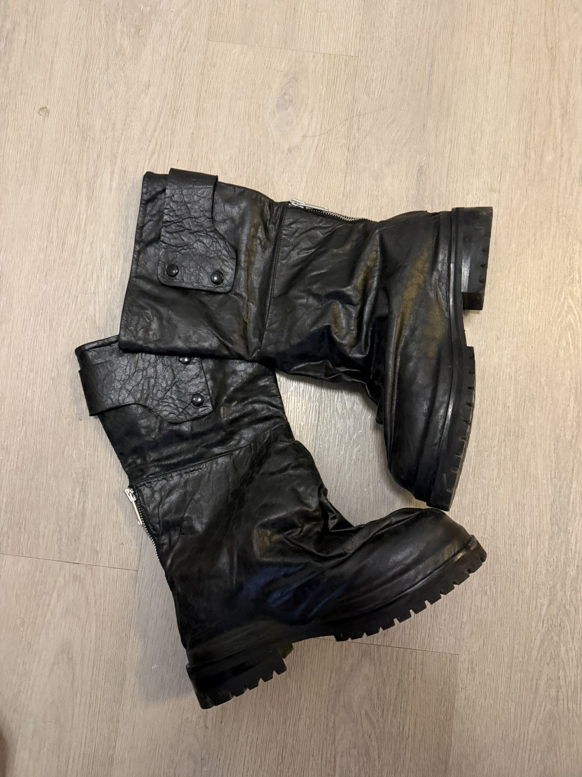 424 424 Dragonrider Marathon Boots Black Size US 9 / EU 42 - 2 Thumbnail