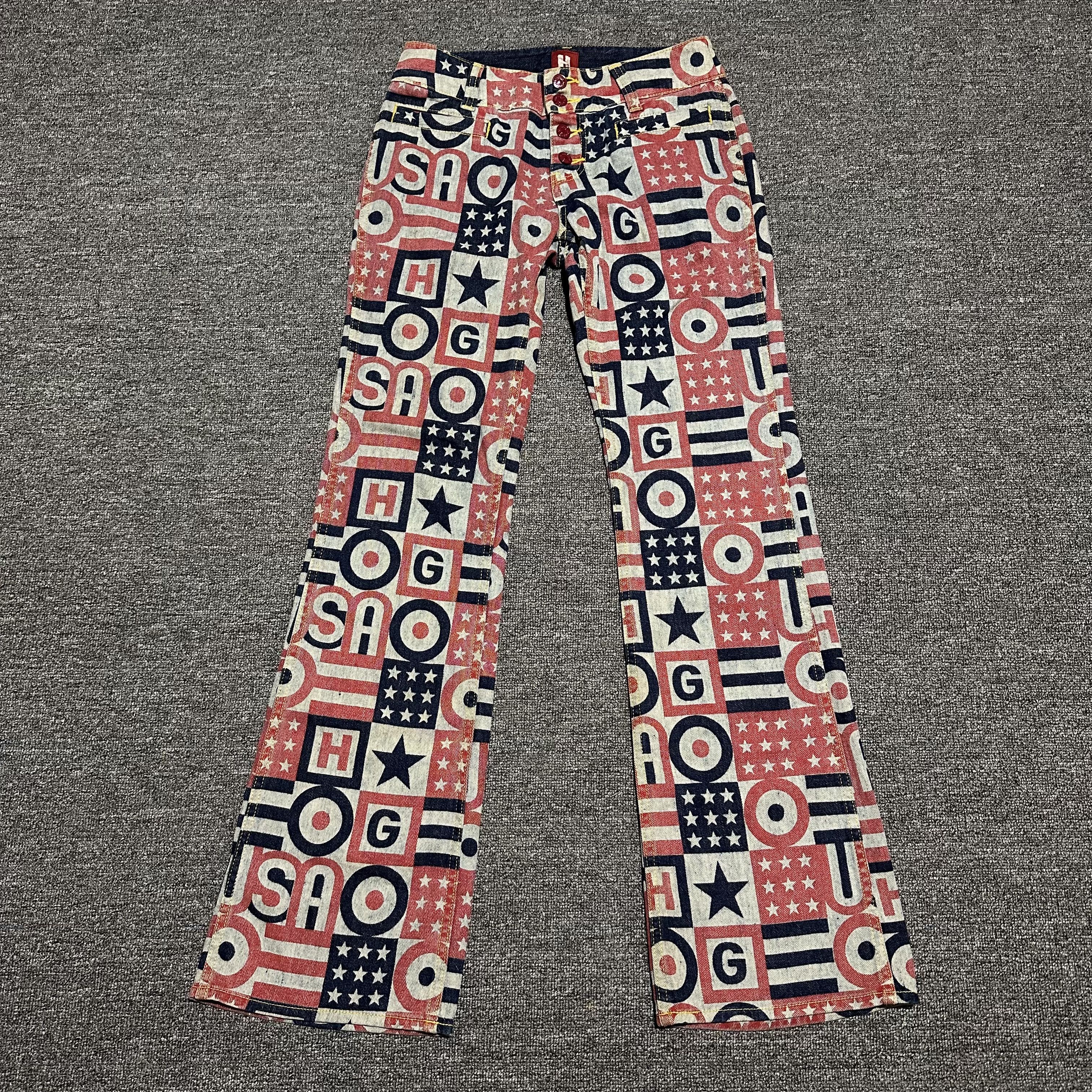 Hysteric Glamour Hysteric Glamour Fullprint Pants Size US 29 - 1 Thumbnail