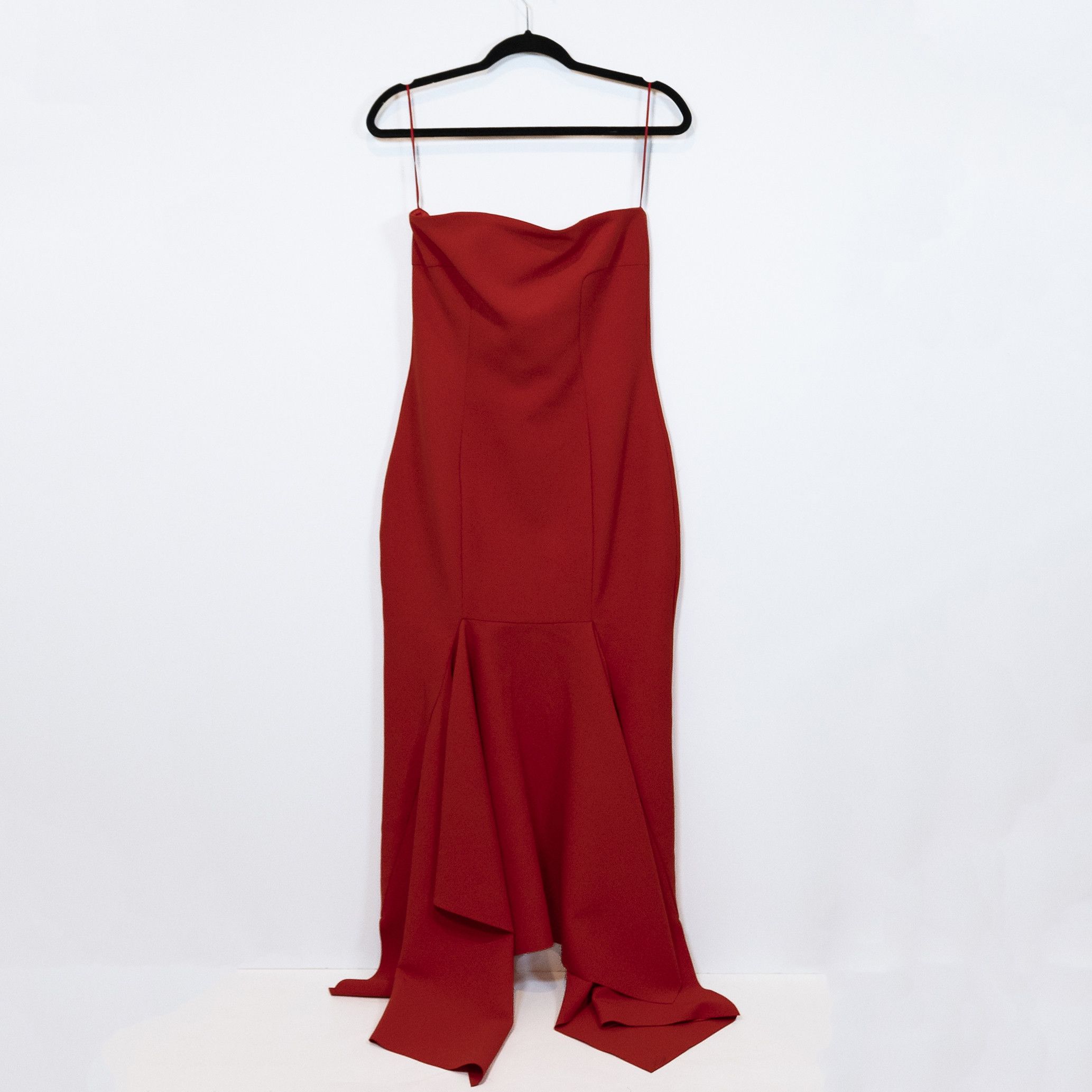 Solace London Solace London Veronique Strapless Draped Hem Size S / US 4 / IT 40 - 1 Thumbnail