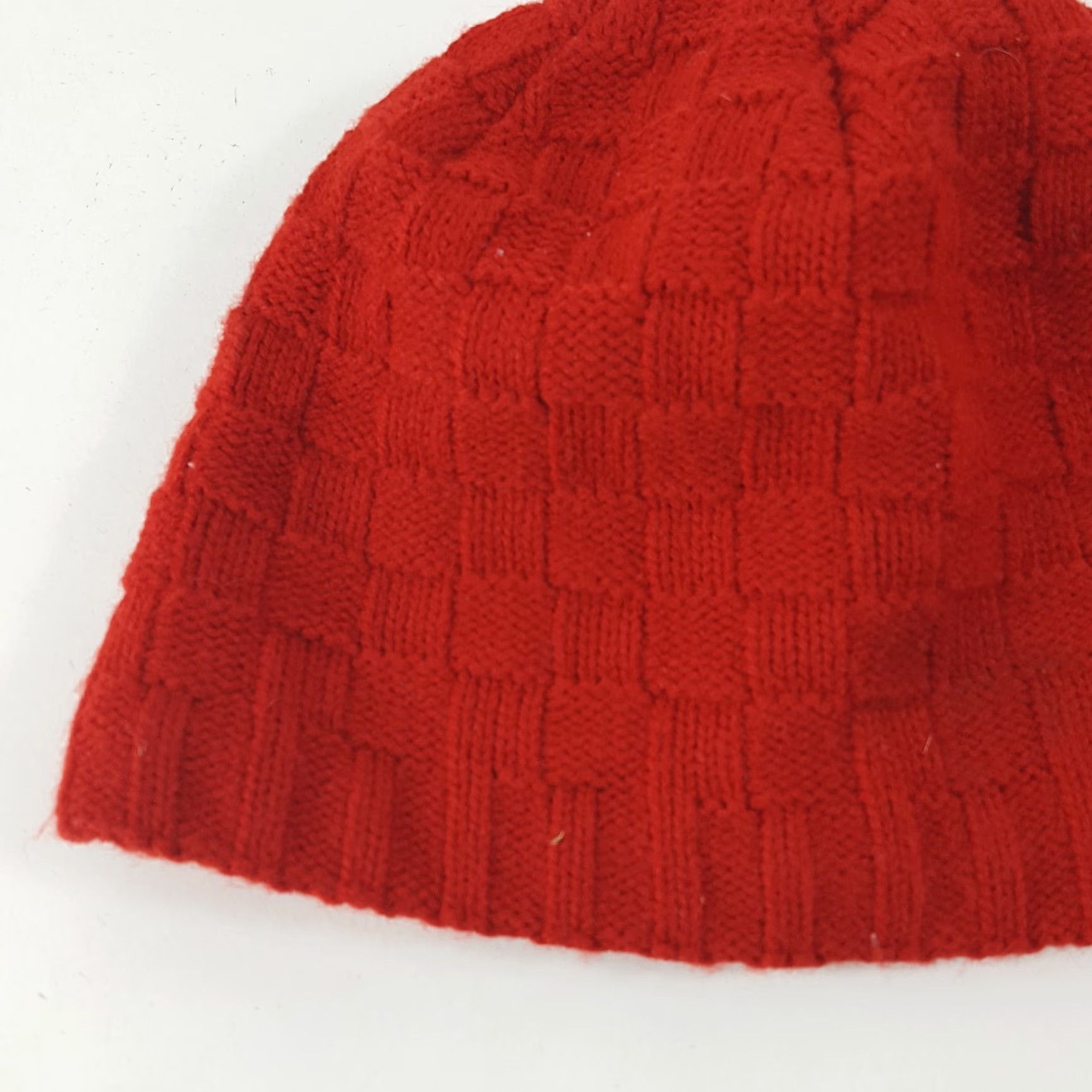 Vintage VINTAGE Bula Beanie Hat Adult One Size Winter Knit Cap Red Retro 90s Snow Outdoor Size ONE SIZE - 2 Thumbnail