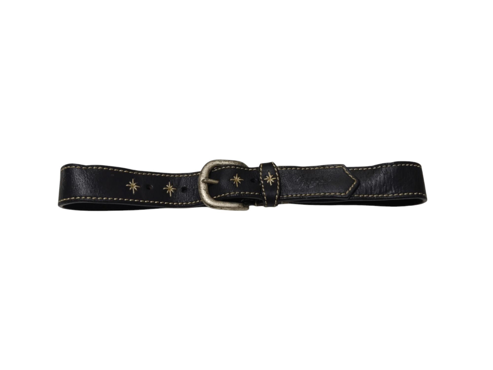 Guess Vintage Guess Leather Belt Size 28 - 1 Thumbnail