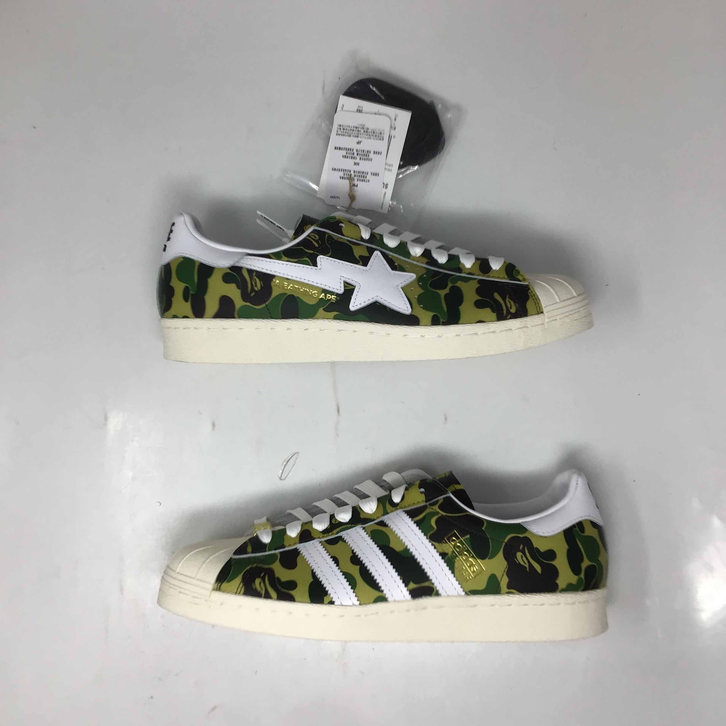 Adidas BAPE x Superstar 80s ABC Camo | Grailed