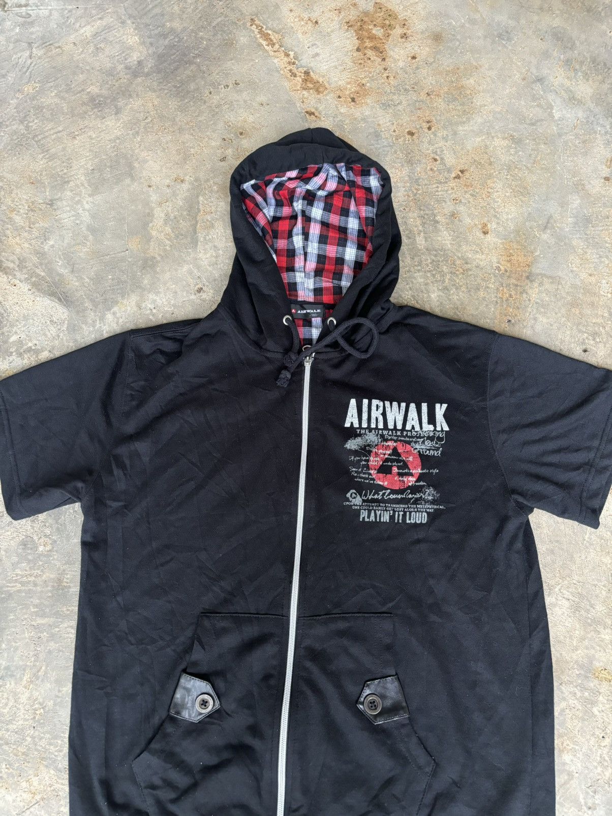 Hysteric Glamour × If Six Was Nine × Japanese Brand Y2k Air Wali Ifwixwasnine Punk Style Zip Tshirt Size US L / EU 52-54 / 3 - 2 Thumbnail