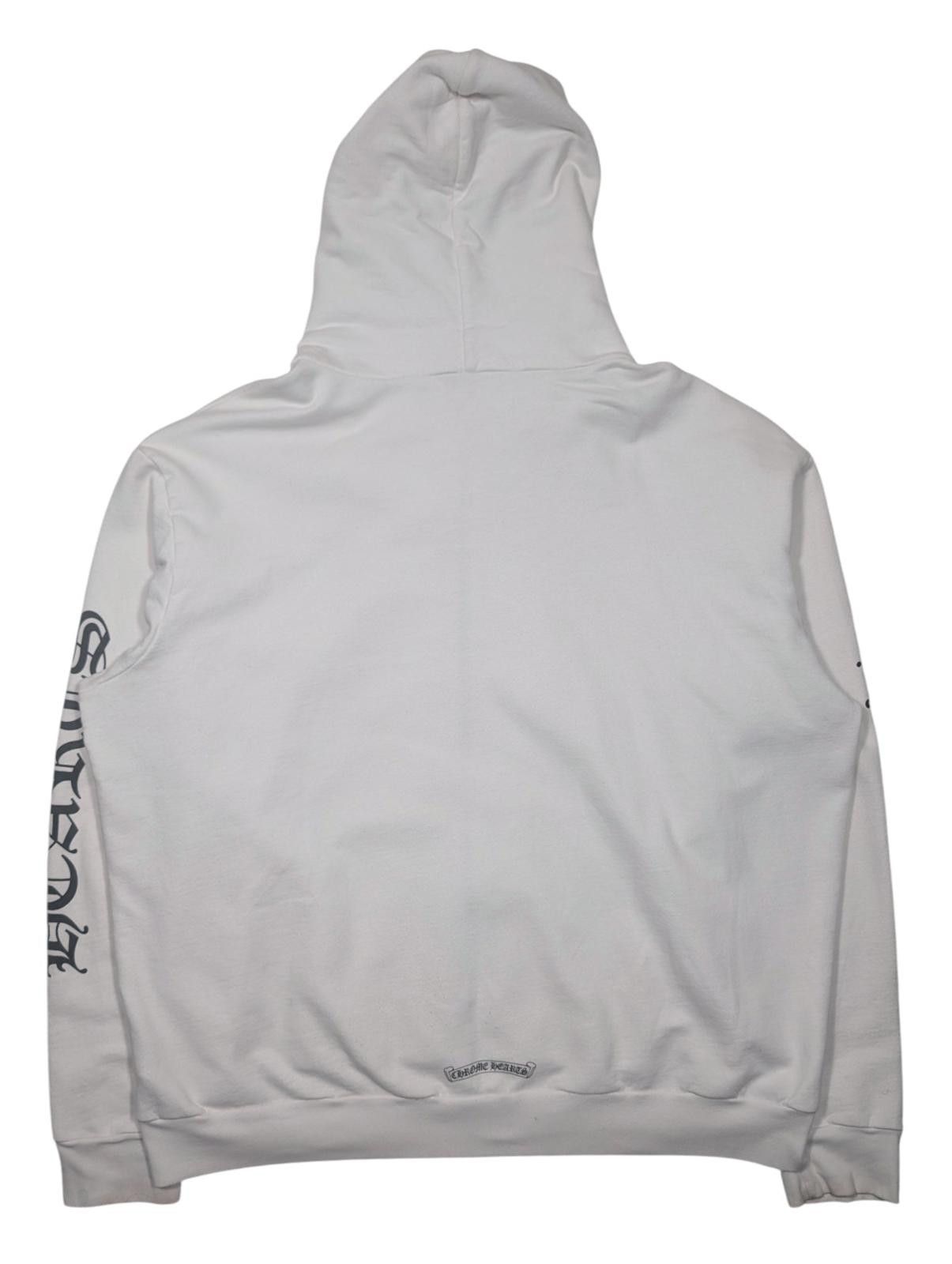 Chrome Hearts Vertical Logo Zip Up Hoodie Size US XL / EU 56 / 4 - 3 Thumbnail