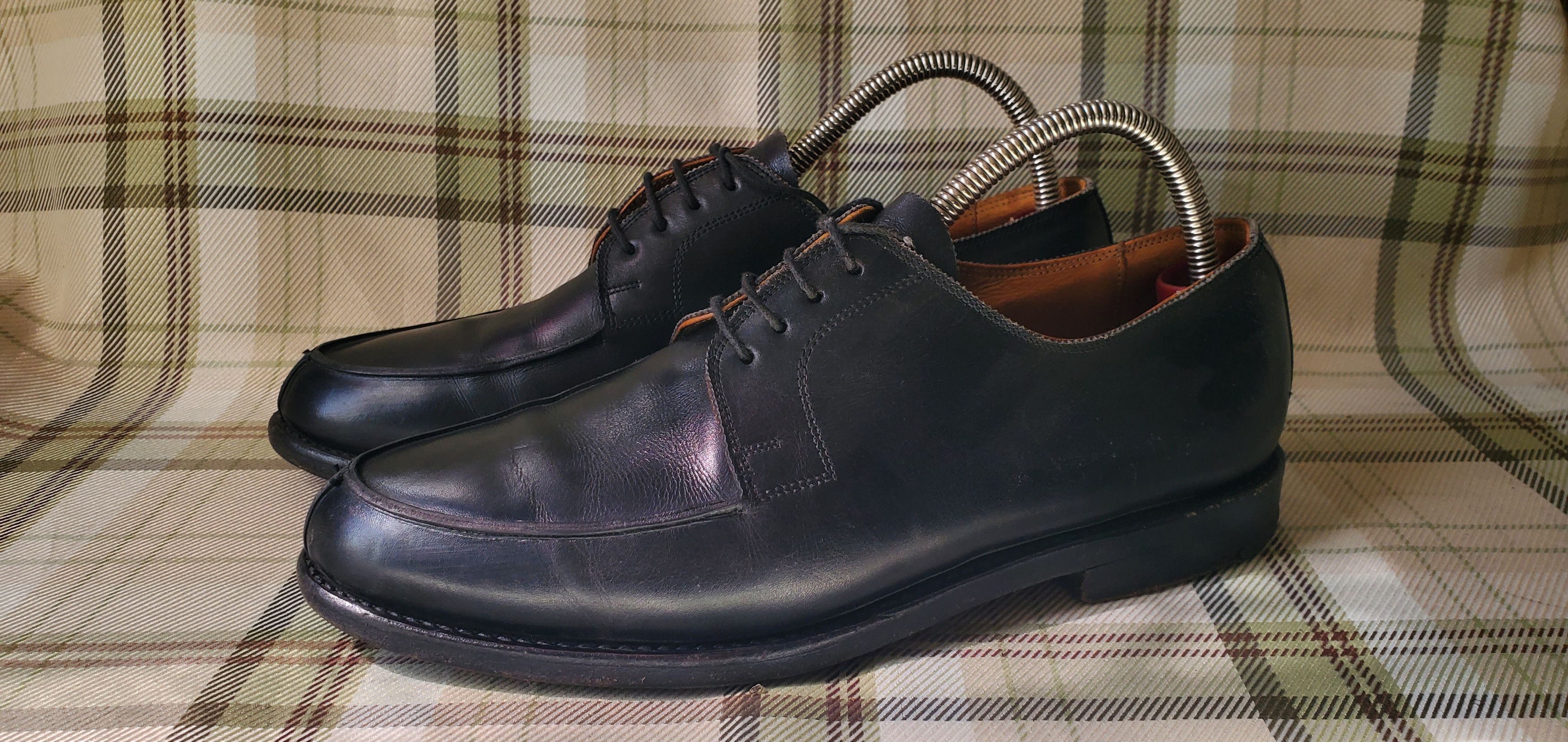 Ludwig Reiter Ludig Reiter Black Lace Up Dress Shoes Size US 9 / EU 42 - 1 Thumbnail