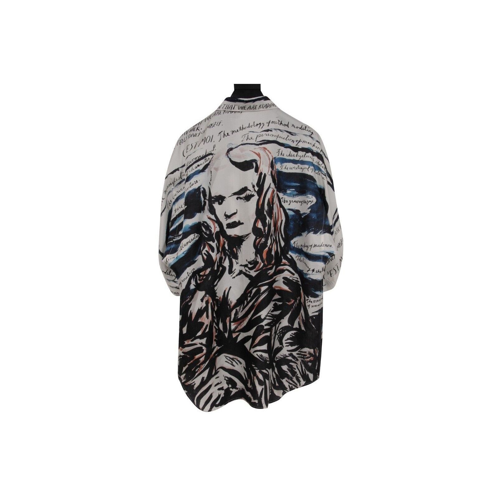 Dior Raymond Pettibon Mona Lisa Bowling Shirt IT 41 Size US M / EU 48-50 / 2 - 2 Thumbnail