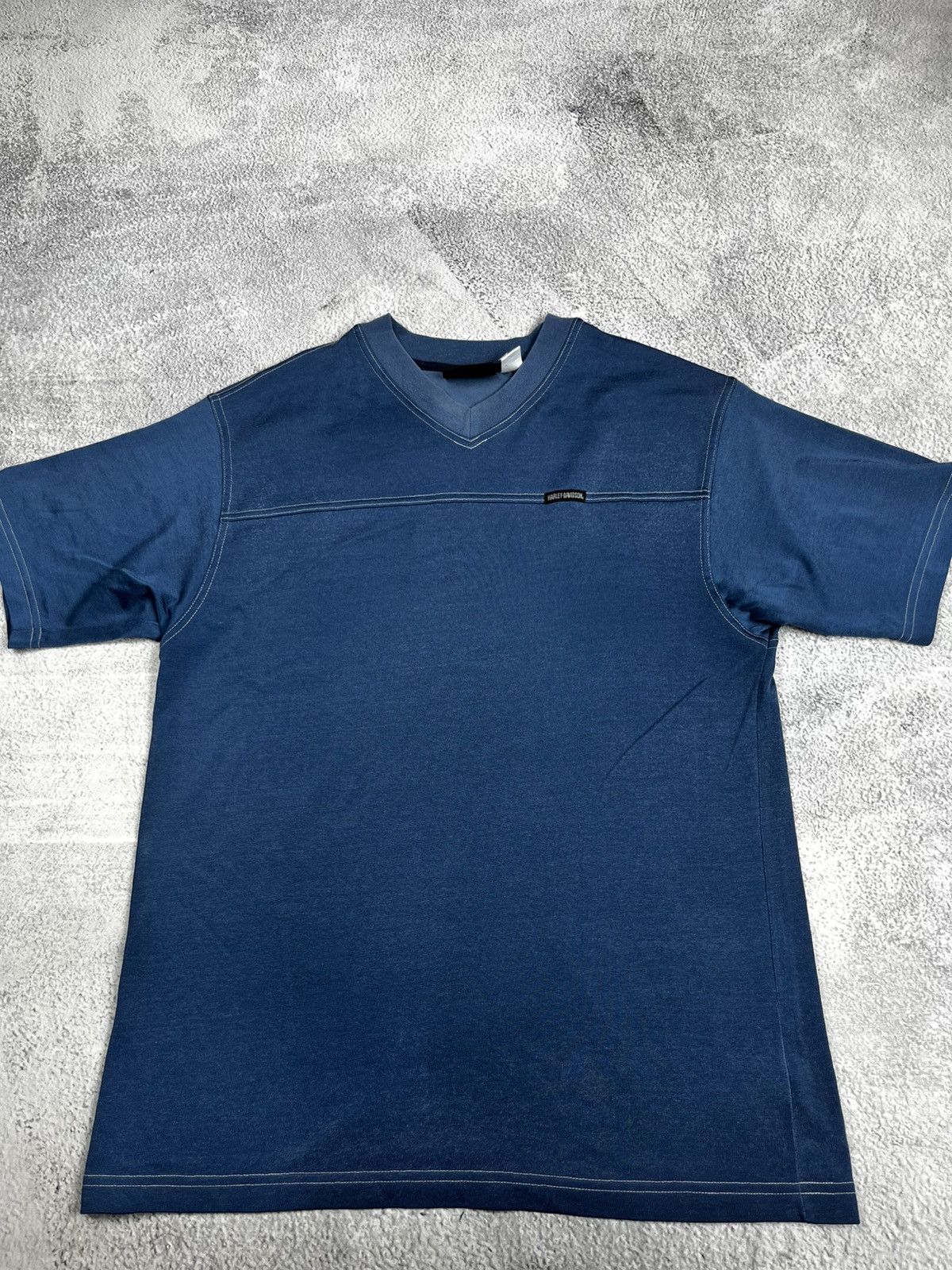 Harley Davidson Harley Davidson big logo t shirt vintage 90s Size US L / EU 52-54 / 3 - 6 Thumbnail
