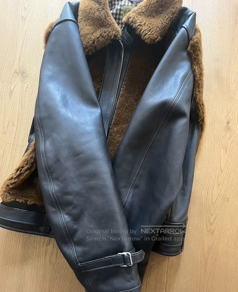 The Real McCoy's The Real McCoys Classic brown bear and cow horseskin jacke Size US XS / EU 42 / 0 - 7 Thumbnail