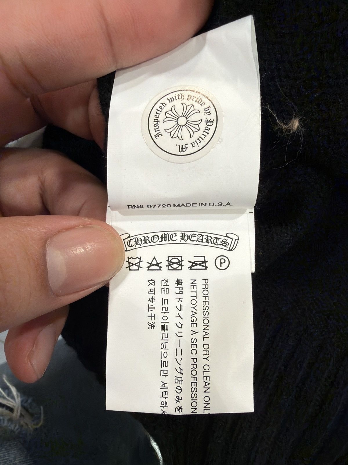 Chrome Hearts Chrome Hearts Vintage Black Cardigan Size US S / EU 44-46 / 1 - 7 Thumbnail