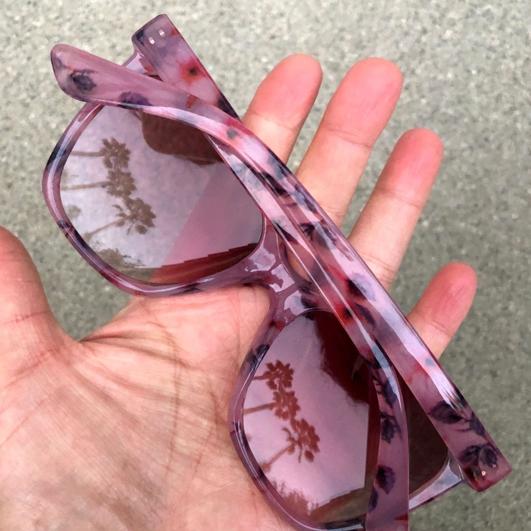 Foster Grant FOSTER GRANT Women's Sunglasses Purple Frames Size ONE SIZE - 2 Thumbnail