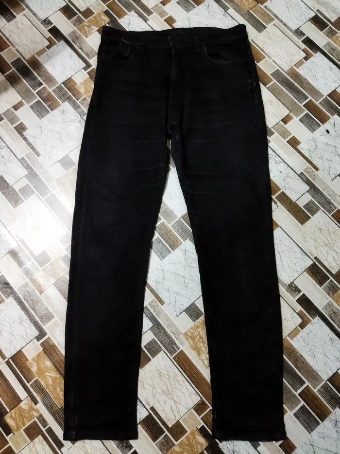 Japanese Brand × Uniqlo VINTAGE JAPANESE BLACK SPRING JEANS PANTS Size US 32 / EU 48 - 1 Thumbnail