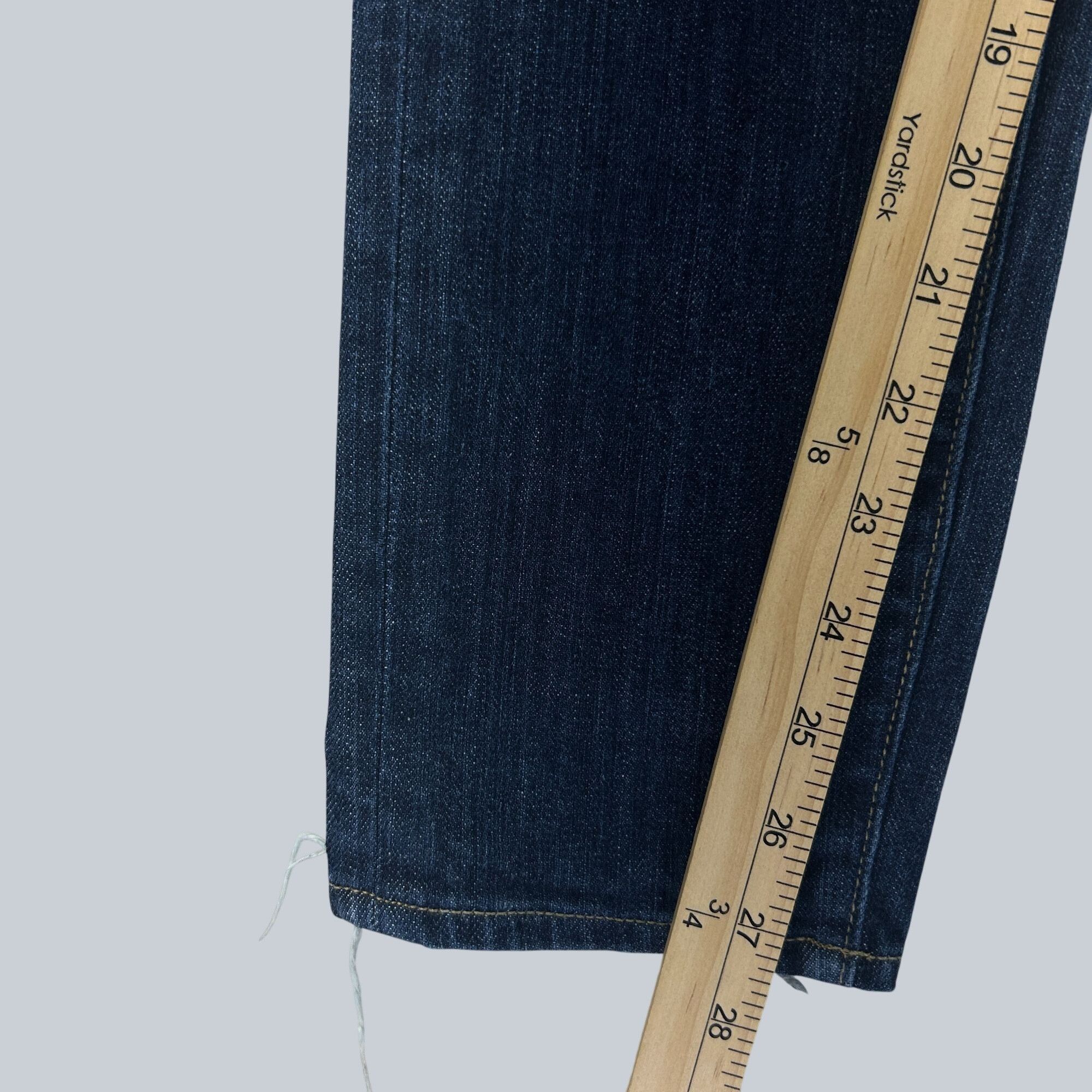 Paige Paige Skyline Ankle Peg Distressed Premium Denim Jeans Size Size 27" / US 4 / IT 40 - 9 Thumbnail