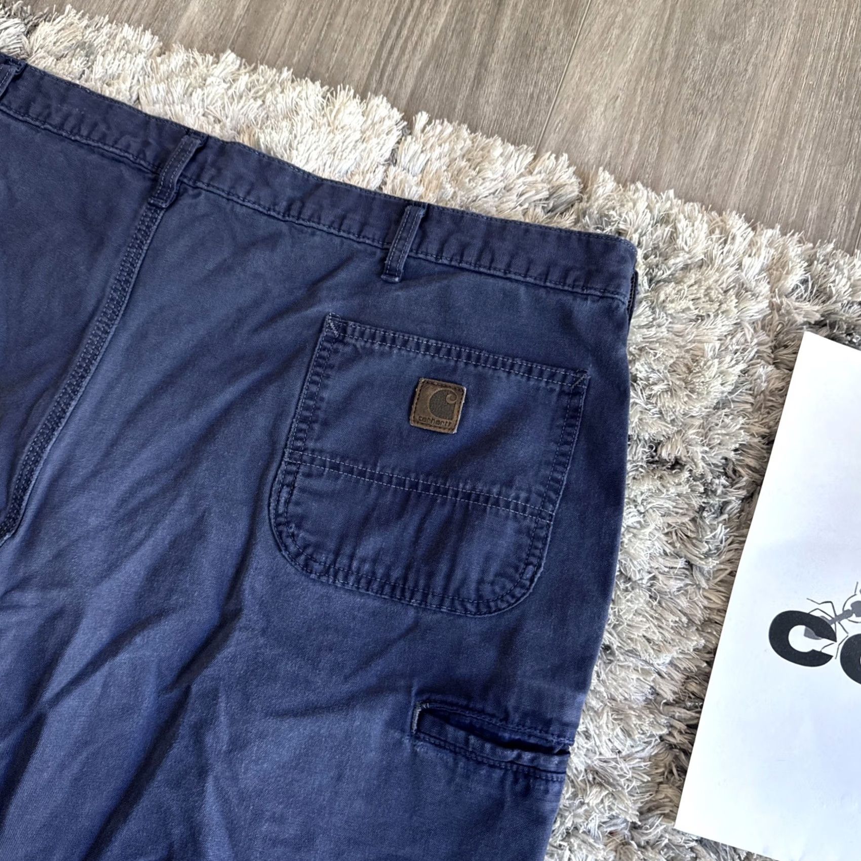 Carhartt Carhartt Shorts Men’s 46 Original Fit Y2K Utility DYED B203 BLS Baggy Workwear Size US 30 / EU 46 - 2 Thumbnail