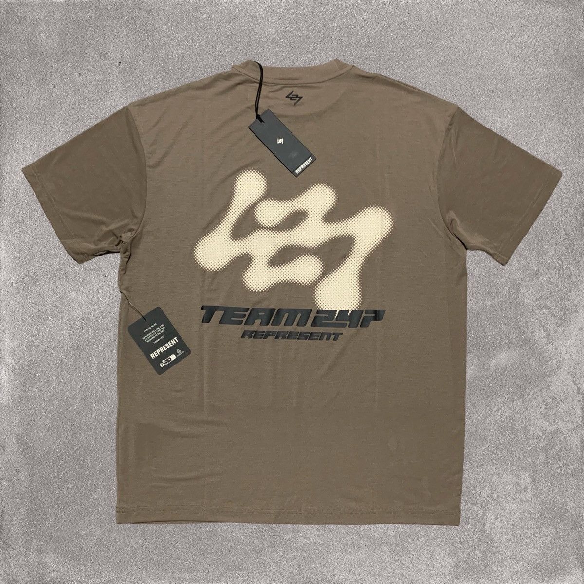 Represent Clo. Represent XS 247 Future Terrains Oversized Tee Umber Size US XS / EU 42 / 0 - 1 Thumbnail