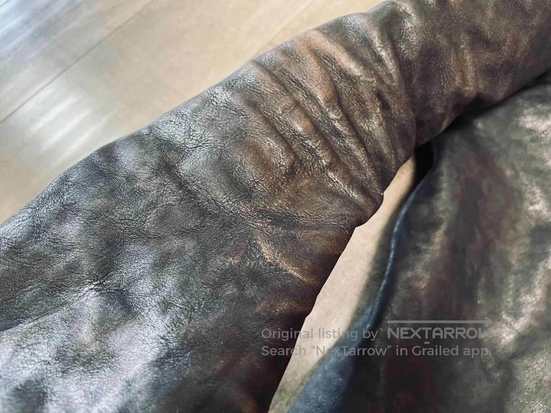Thedi Thedi Limited Distressed Leather Moto Jacket. Size US XXL / EU 58 / 5 - 3 Thumbnail