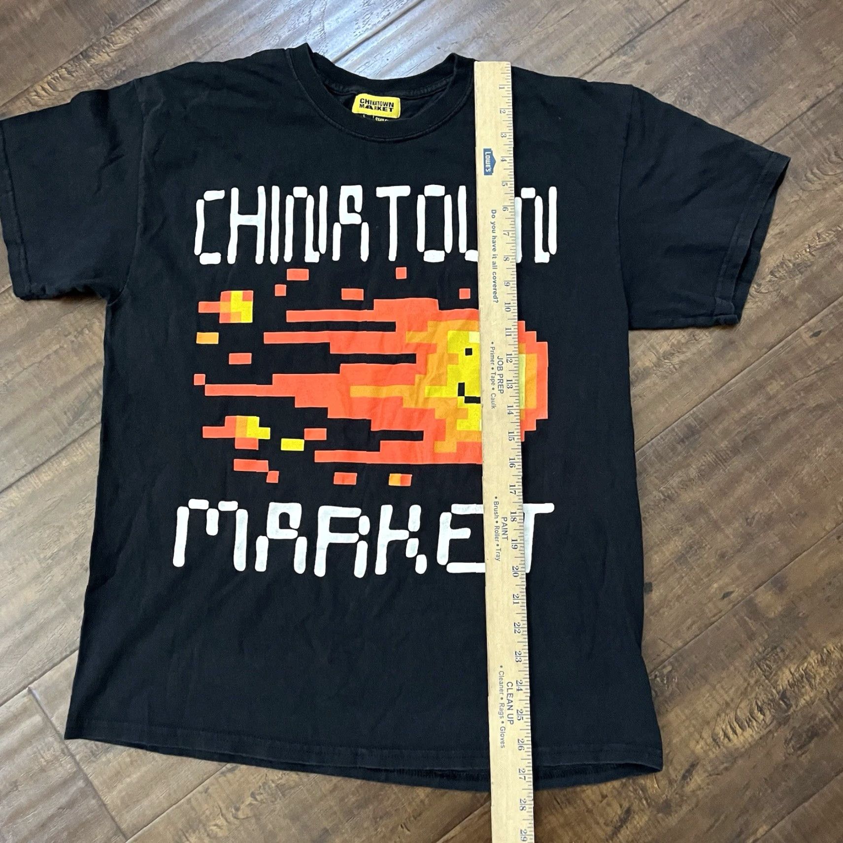 Vintage CHINATOWN MARKET Pixel Art Logo T-shirt Large Black Mens Streetwear Size US L / EU 52-54 / 3 - 4 Thumbnail
