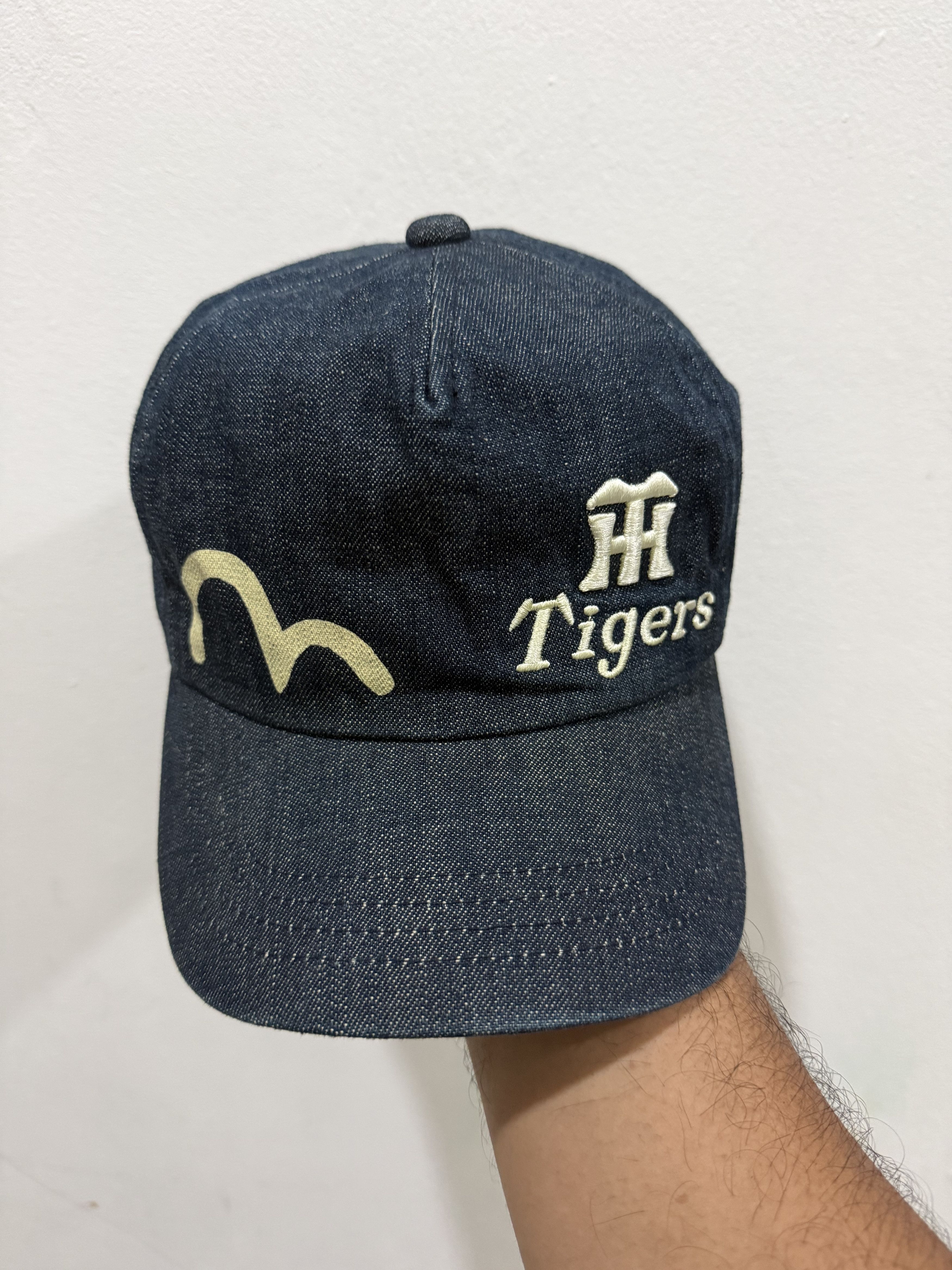 Evisu Evisu X Henshin Tiger Denim Hat Size ONE SIZE - 2 Thumbnail
