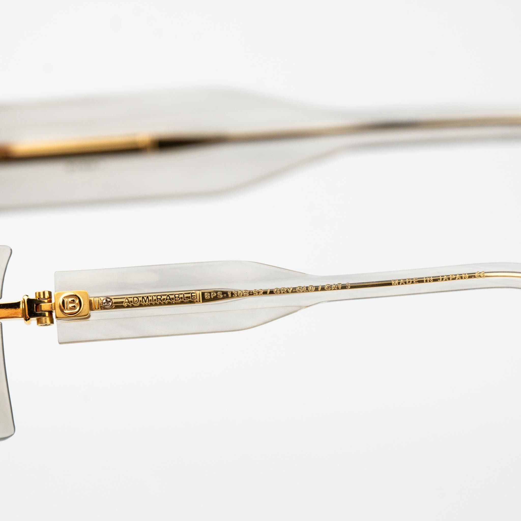 Balmain Balmain Women Sunglasses Titanium ADMIRABLE BPS-130B-52 Size ONE SIZE - 10 Thumbnail