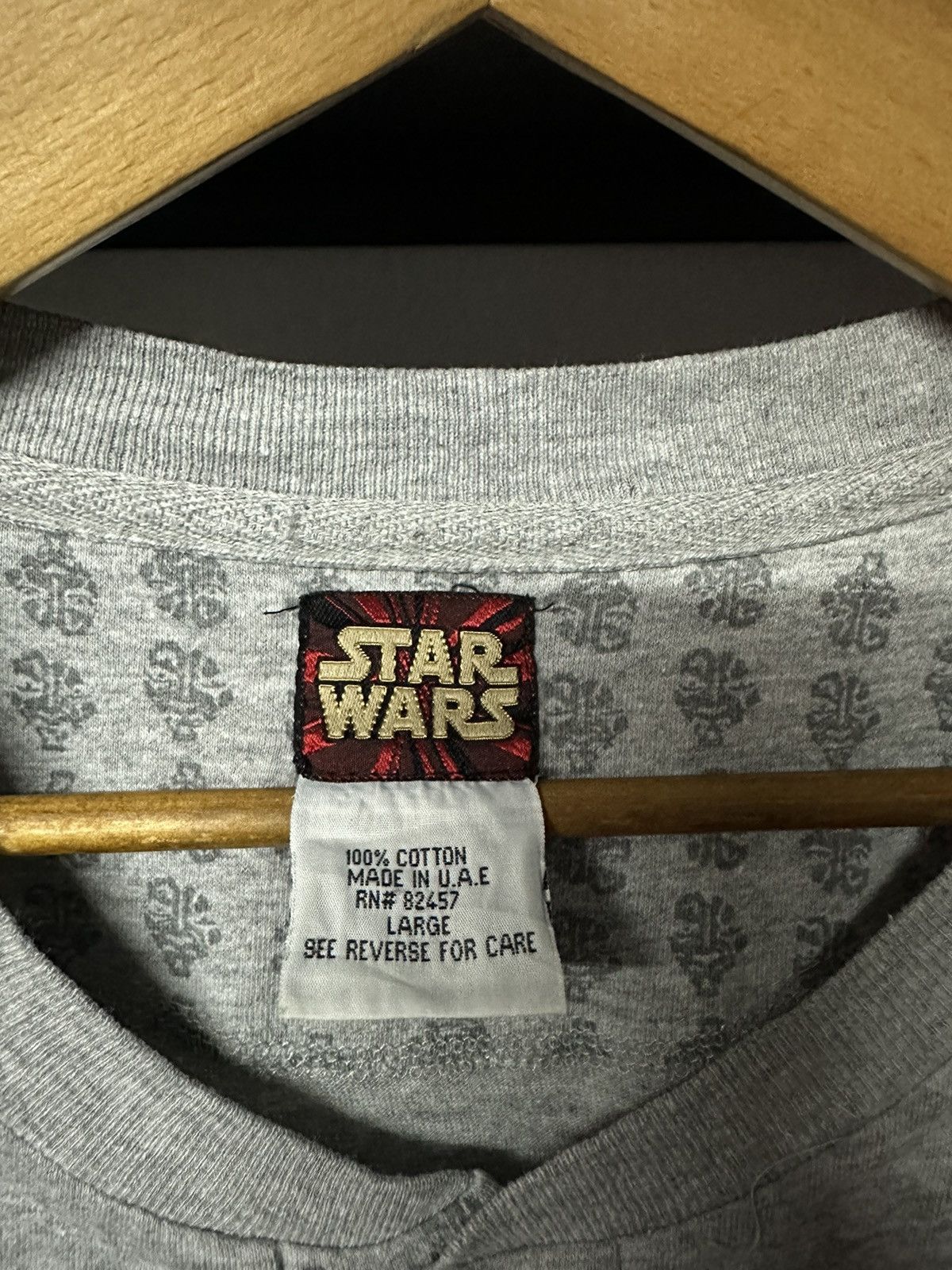 Star Wars × Vintage Vintage Star Wars Darth Maul Embroidered Logo Movie Tee Size US XL / EU 56 / 4 - 3 Thumbnail