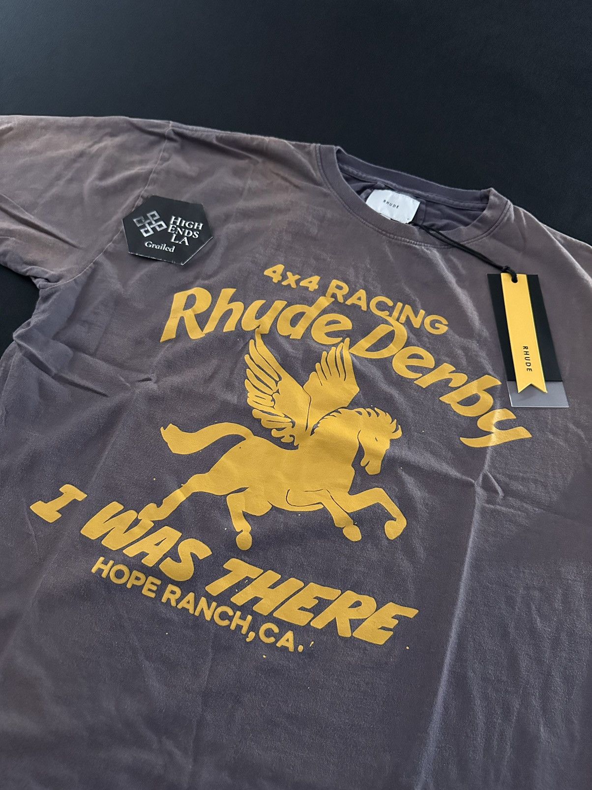 Rhude Rhude Derby Racing Tee Size US S / EU 44-46 / 1 - 2 Thumbnail