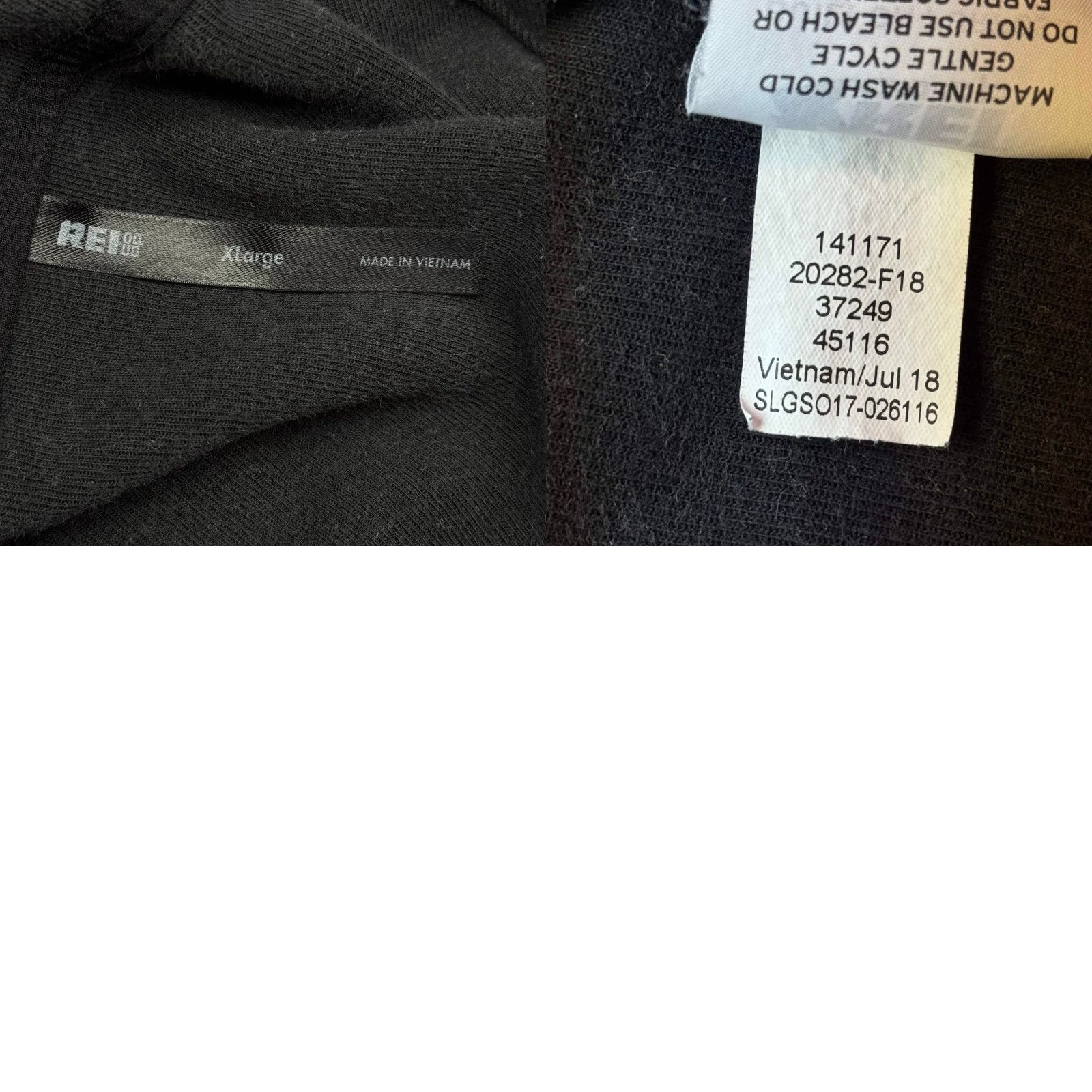 Vintage REI Co-Op Hoodie Mens XL Gray Full Zip Sweatshirt Hiking Casual Shirt City Mens Size US XL / EU 56 / 4 - 8 Thumbnail
