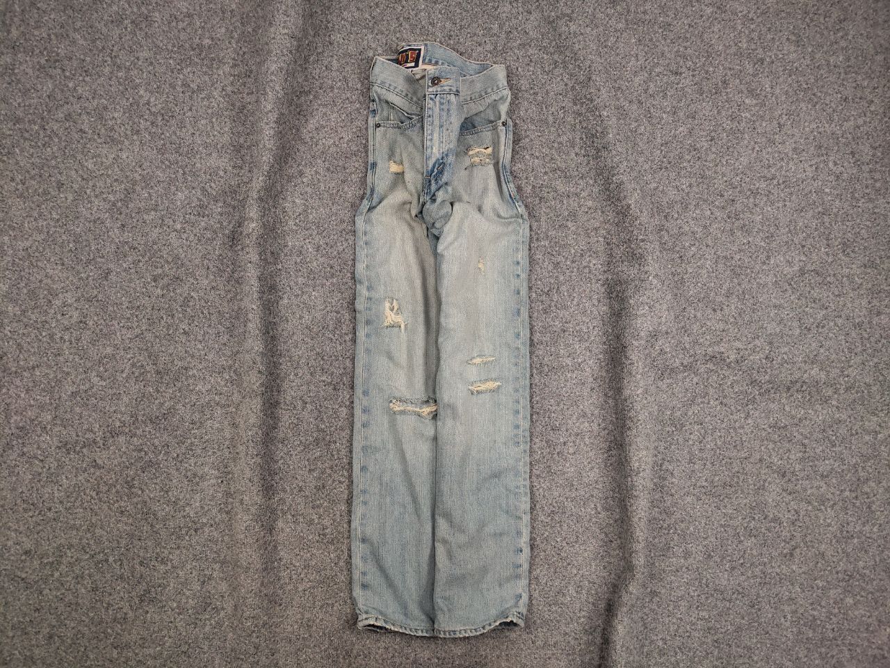 Levi's Vintage Levis 549 Baggy Light Wash Distressed Denim Jeans Size US 34 / EU 50 - 1 Thumbnail