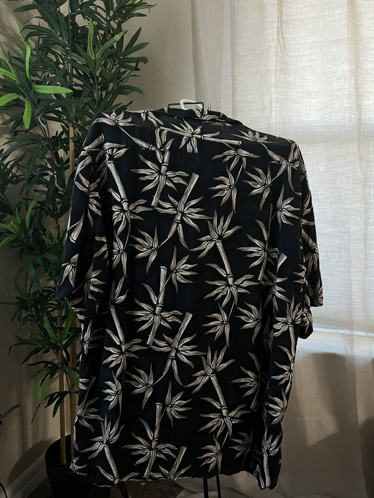 Campia Moda × Vintage Vintage Bamboo Button Down Size US XL / EU 56 / 4 - 2 Thumbnail