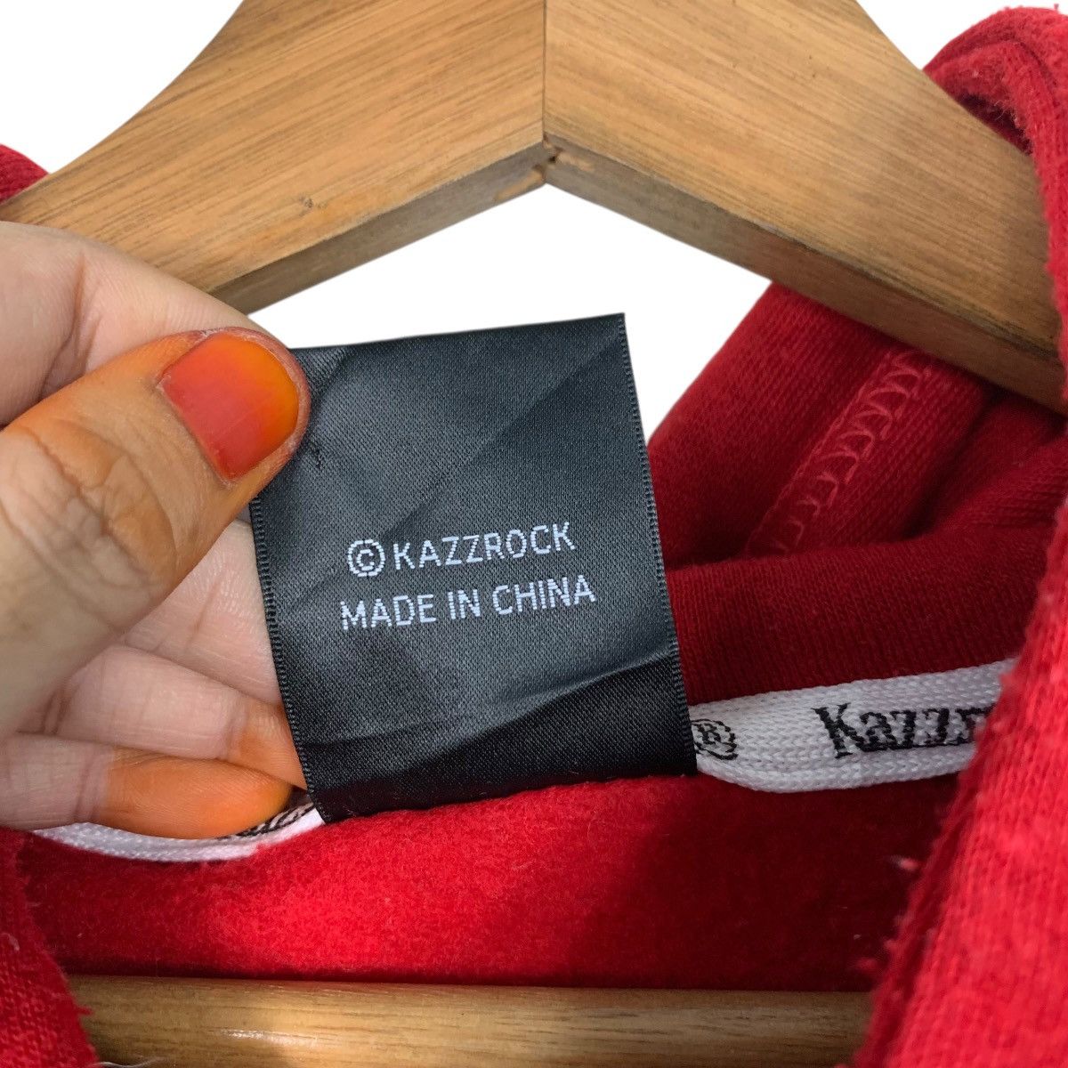 Japanese Brand KAZZROCK ORIGINAL Graphic Print Pullover Hoodies #3592-C164 Size US M / EU 48-50 / 2 - 17 Thumbnail