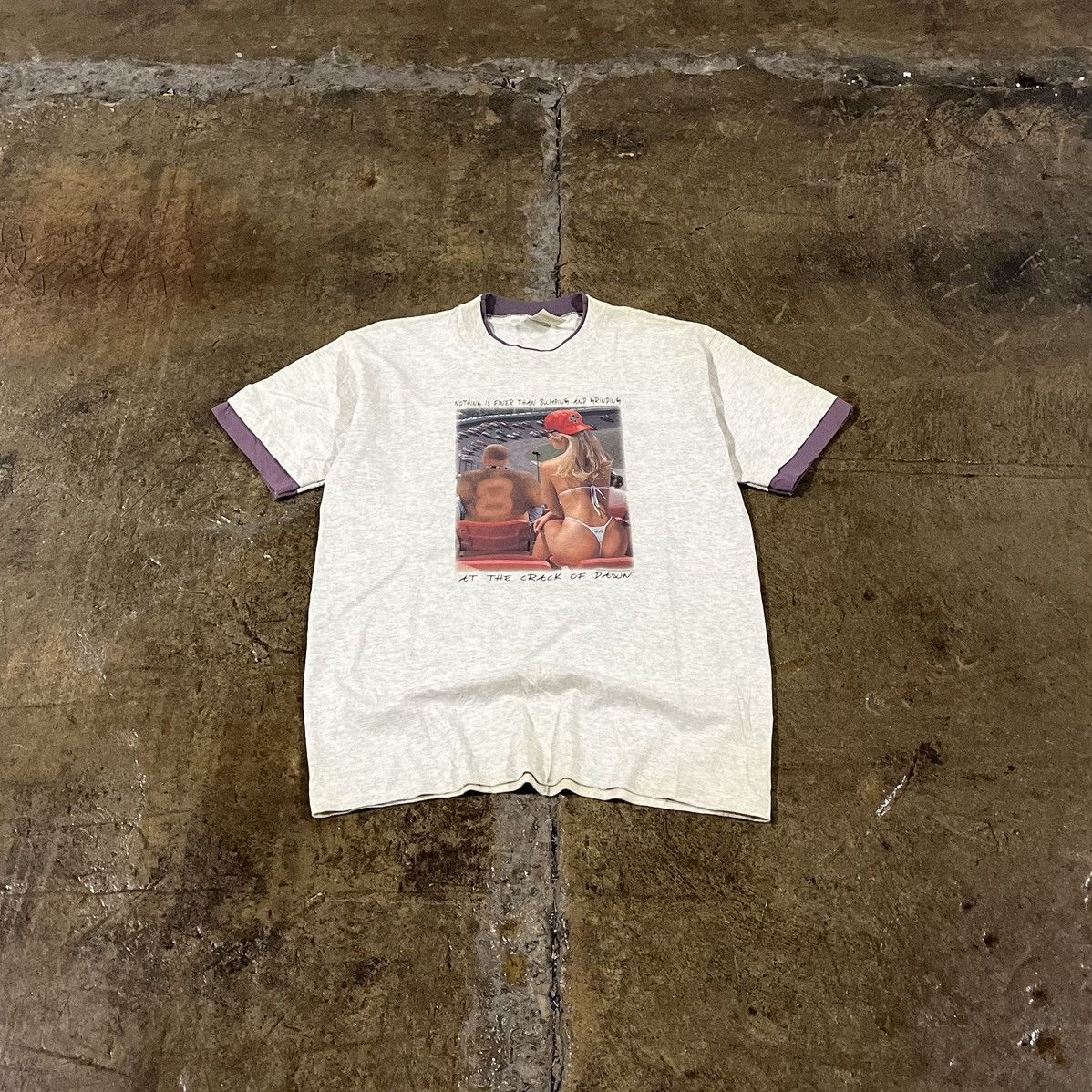 Vintage Vintage 90s Nascar Racing Sex Pornstar Funny Humor Tee Shirt Size US L / EU 52-54 / 3 - 2 Thumbnail