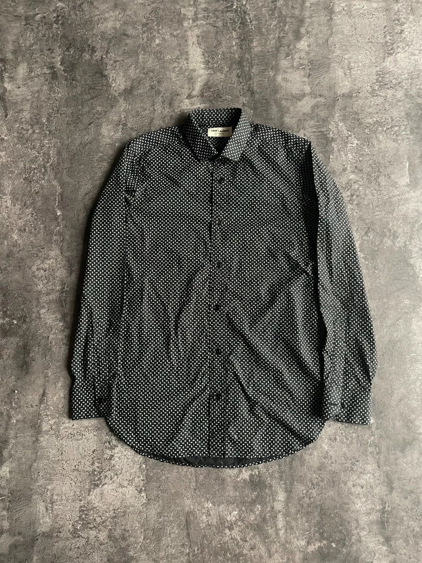 Saint Laurent Paris saint laurent rare long sleeve shirt Size US S / EU 44-46 / 1 - 1 Thumbnail