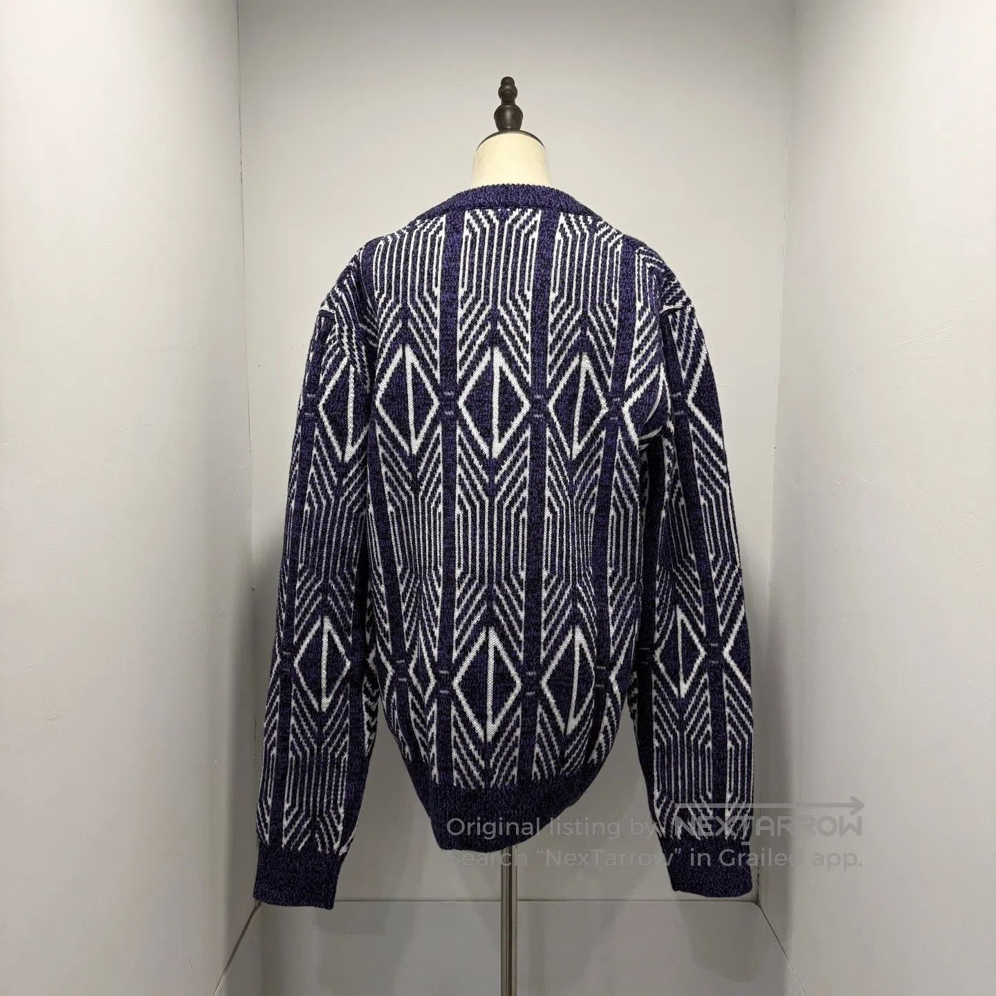 Dior Dior Diamond Knit Sweater| Size US XXL / EU 58 / 5 - 2 Thumbnail