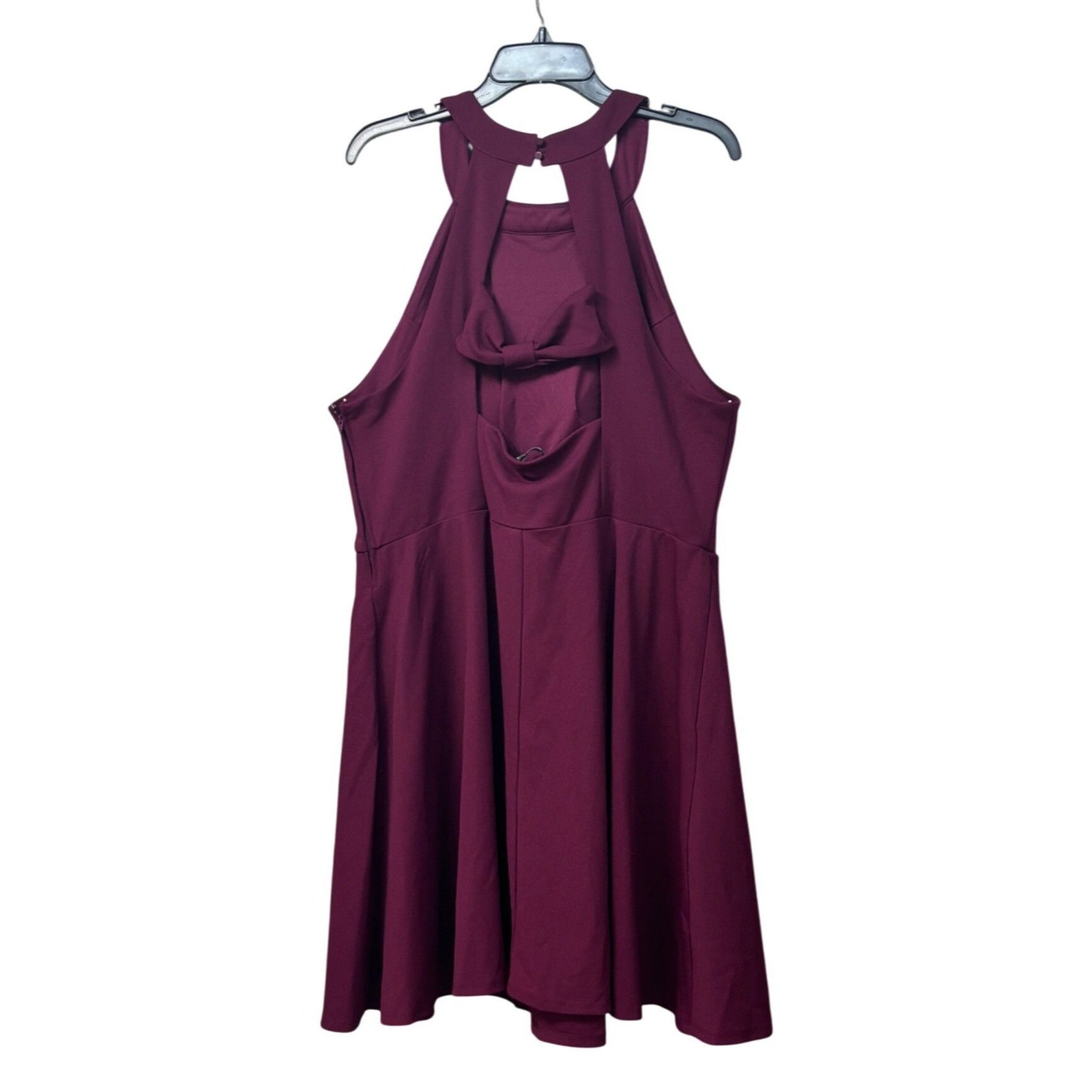 Other Speechless Plus Size Cutout Bow Back Fit & Flare Dress, New Size XXL / US 16-18 / IT 52-54 - 10 Thumbnail
