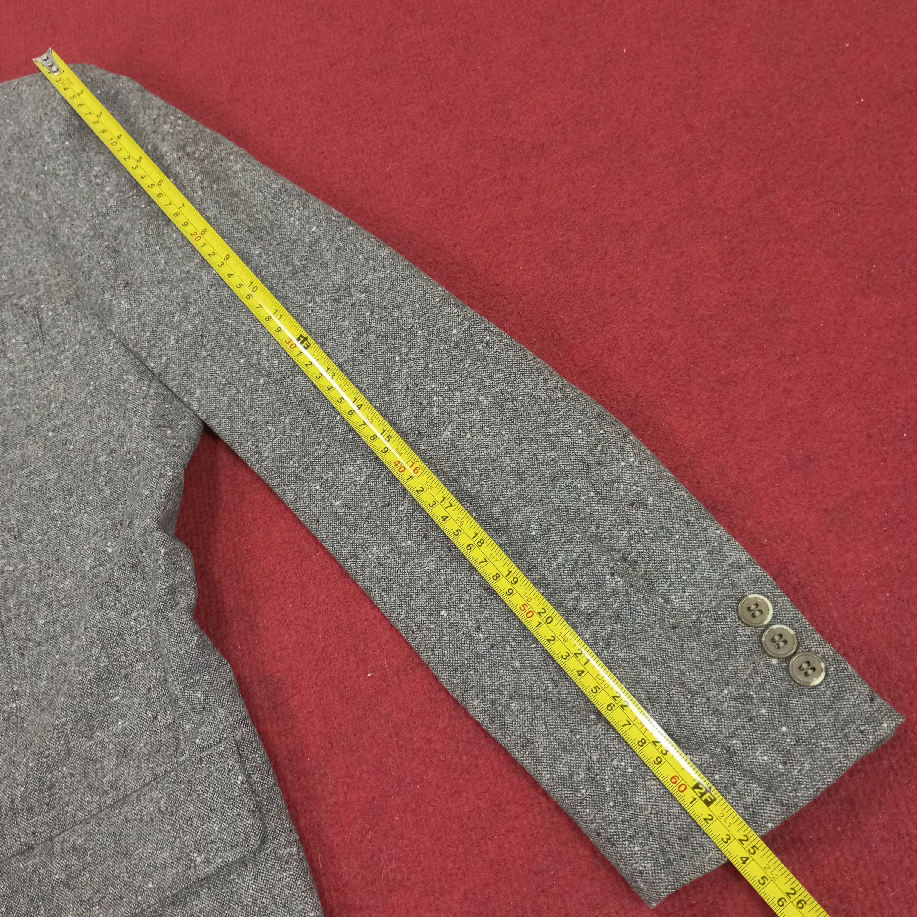 Designer A.A.R Yohji Yamamoto Japanese Fashion Designer Blazer Size 38R - 10 Thumbnail