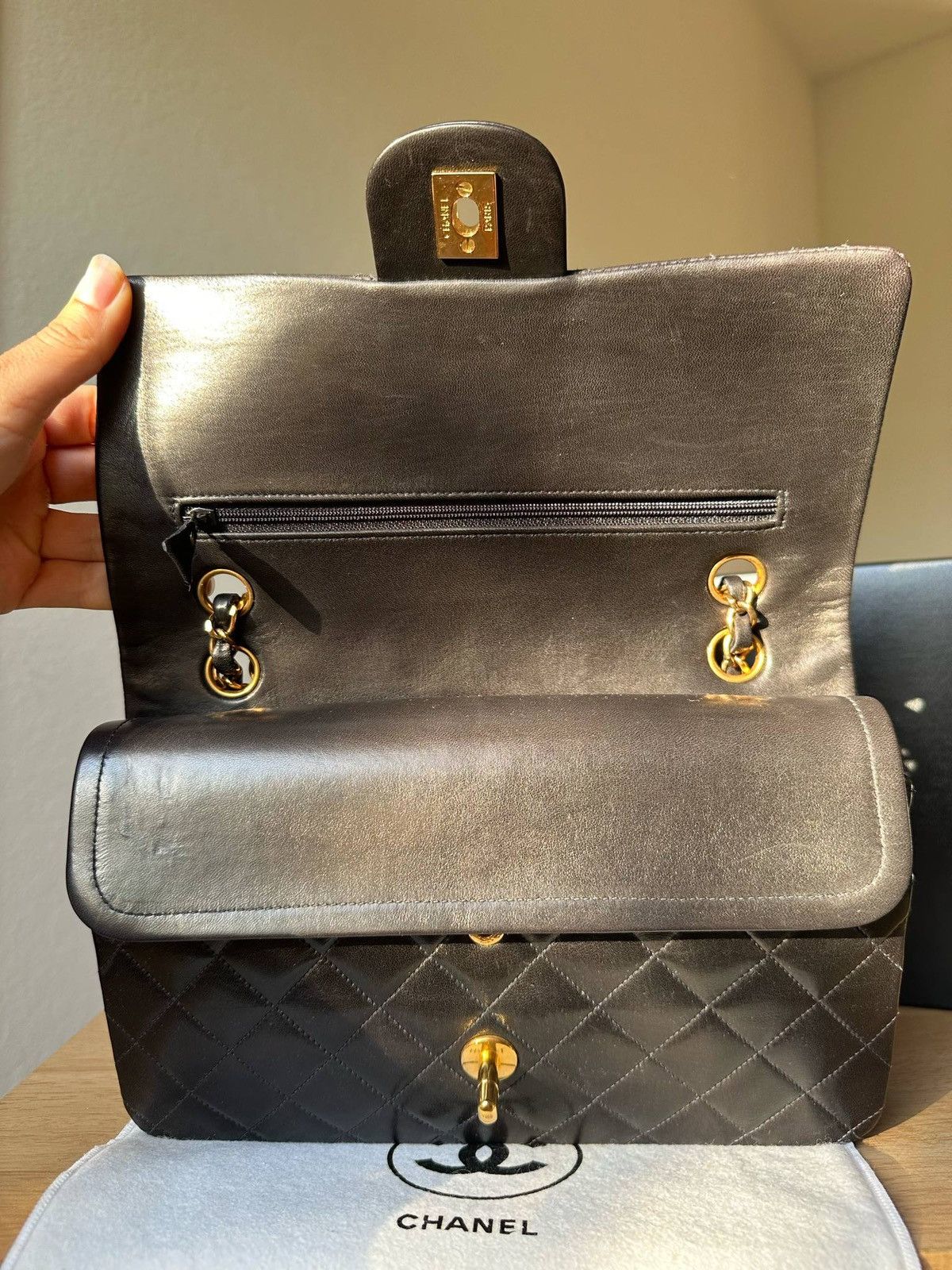 Chanel Chanel Vintage Series 3 Medium Lambskin Flap - GHW Size ONE SIZE - 7 Thumbnail