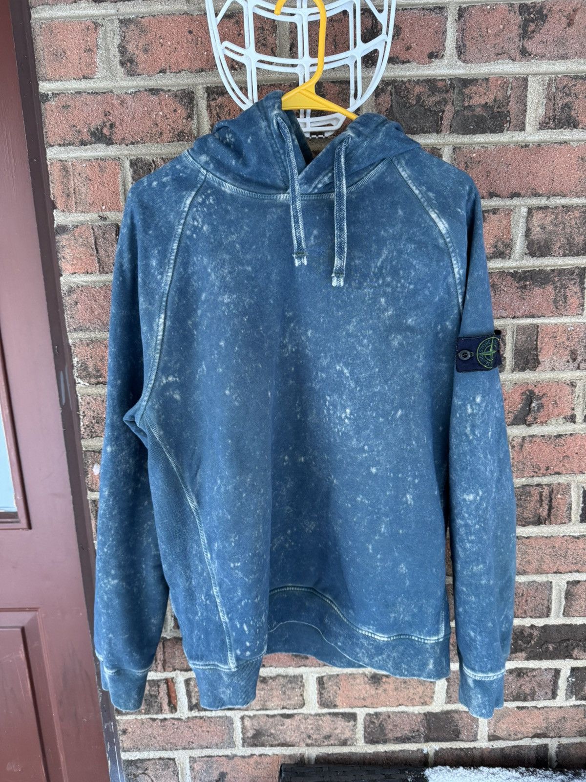 Stone Island Stone Island off dye blue-green hoodie Size US L / EU 52-54 / 3 - 1 Thumbnail