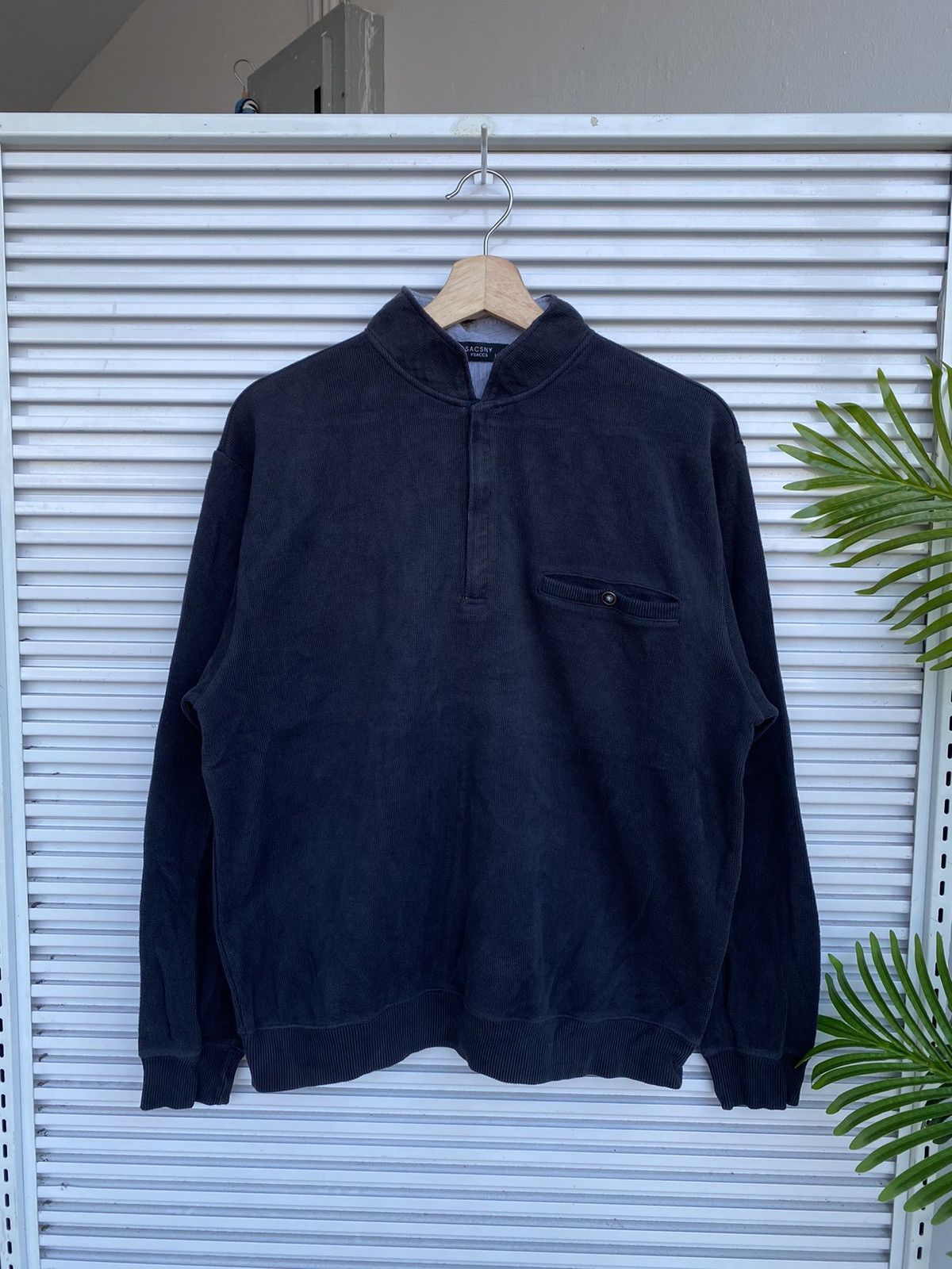 Vintage Vintage Yohji Yamamoto Sacsny Ysaccs Crewneck Size US L / EU 52-54 / 3 - 1 Thumbnail