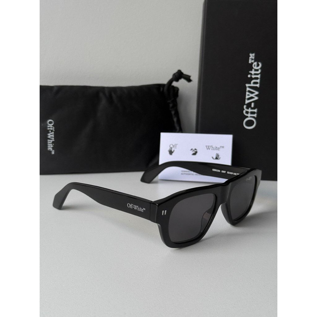 Off-White NEW Off White Providence Black Unisex Sunglasses Size ONE SIZE - 3 Thumbnail
