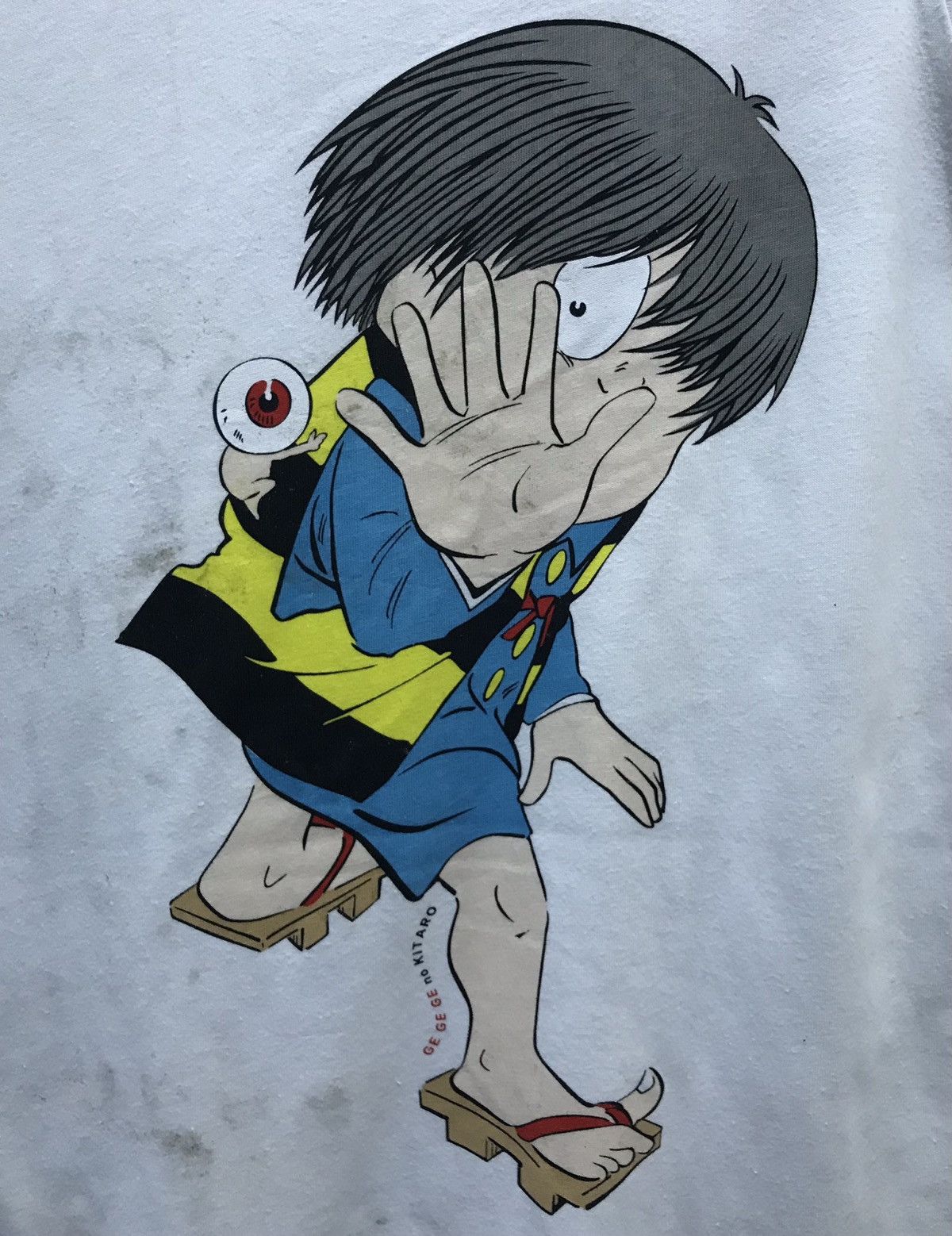 Anime × Japanese Brand × Uniqlo Vintage Uniqlo GeGeGe No Kintaro Shirt Size US M / EU 48-50 / 2 - 3 Thumbnail