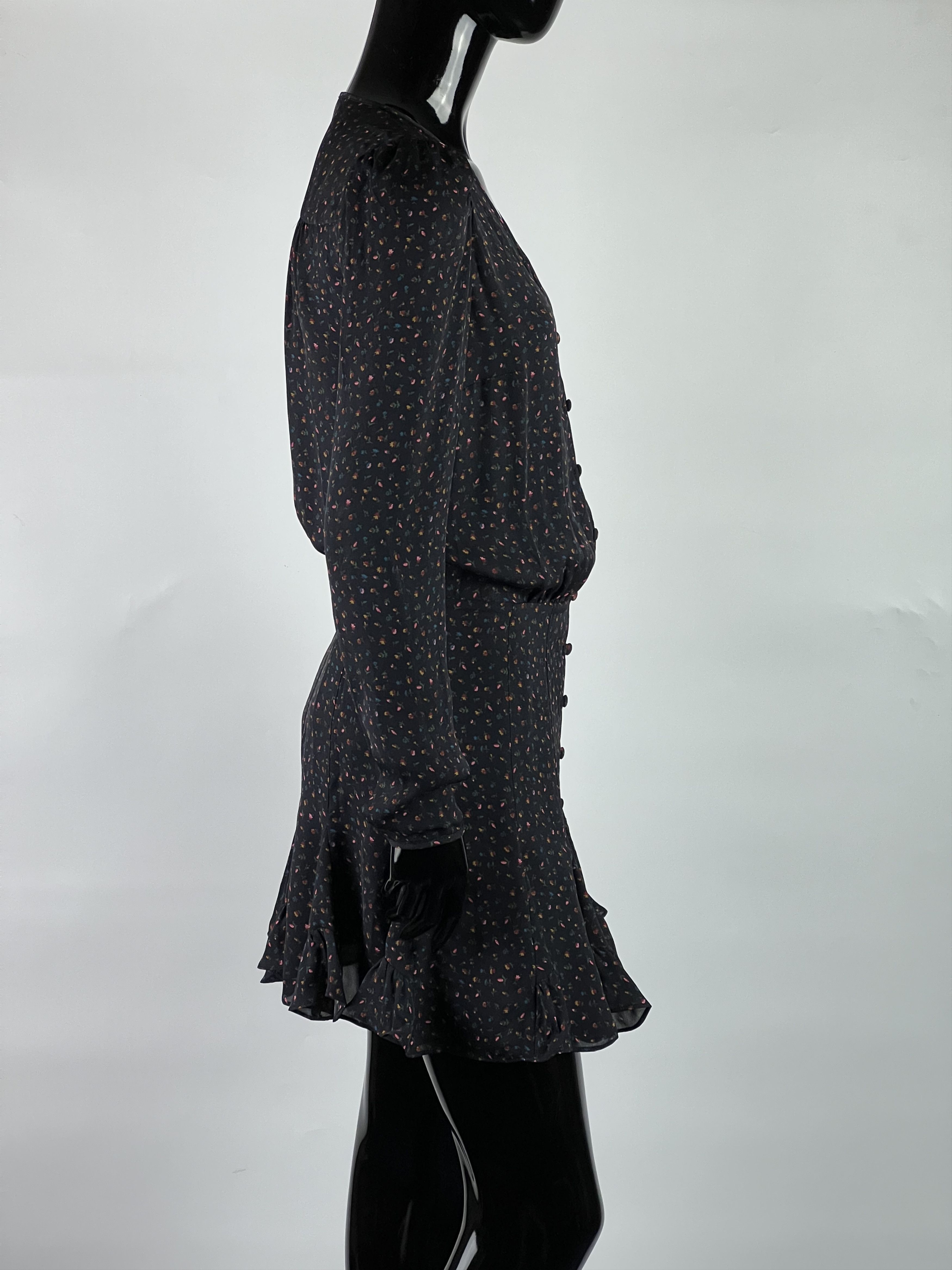 SikSilk × Veronica Beard Veronica Beard Silk Dress Floral Print Size 0(XS) Size XS / US 0-2 / IT 36-38 - 2 Thumbnail