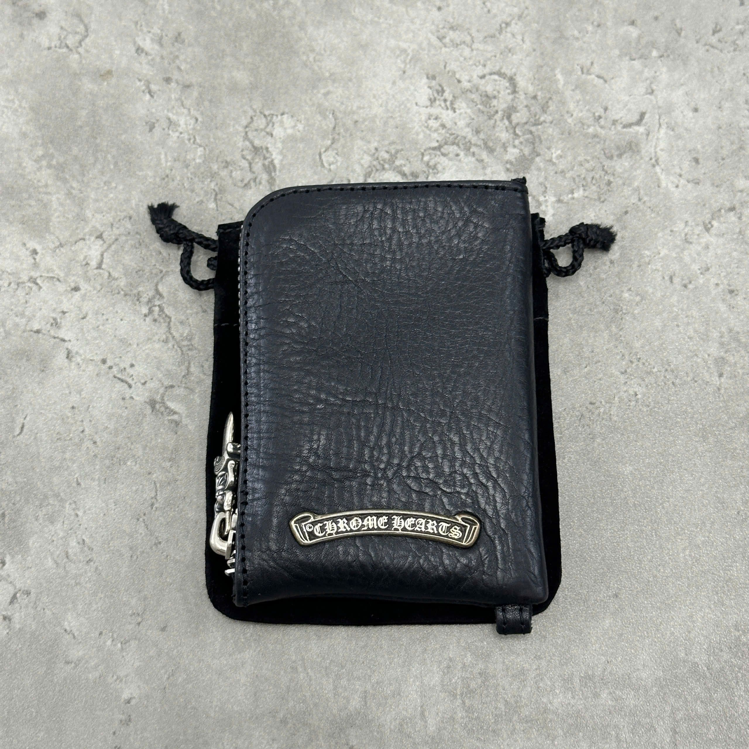 Chrome Hearts CHROME HEARTS Wallet Zip Tiny Coin Case BLACK Size ONE SIZE - 2 Thumbnail