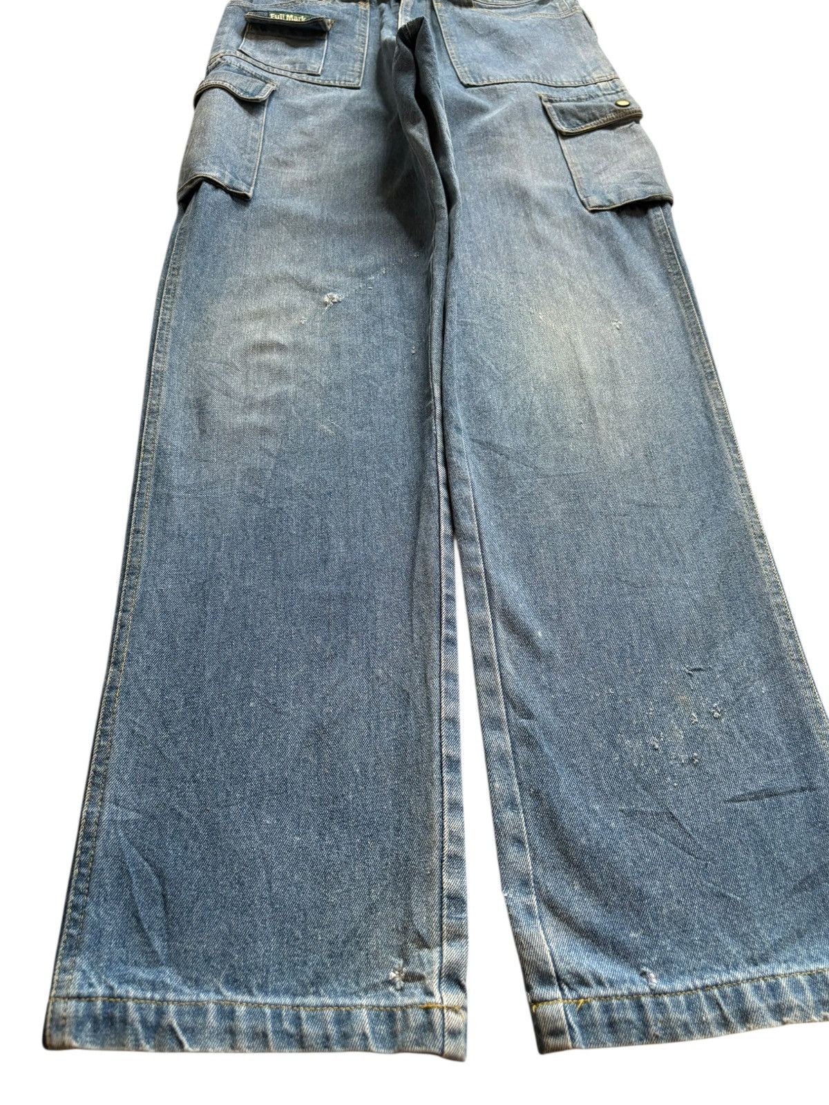 Japanese Brand Vintage Japanese Brand Mud Wash Cargo Bush Pant Jeans Size US 31 - 6 Thumbnail