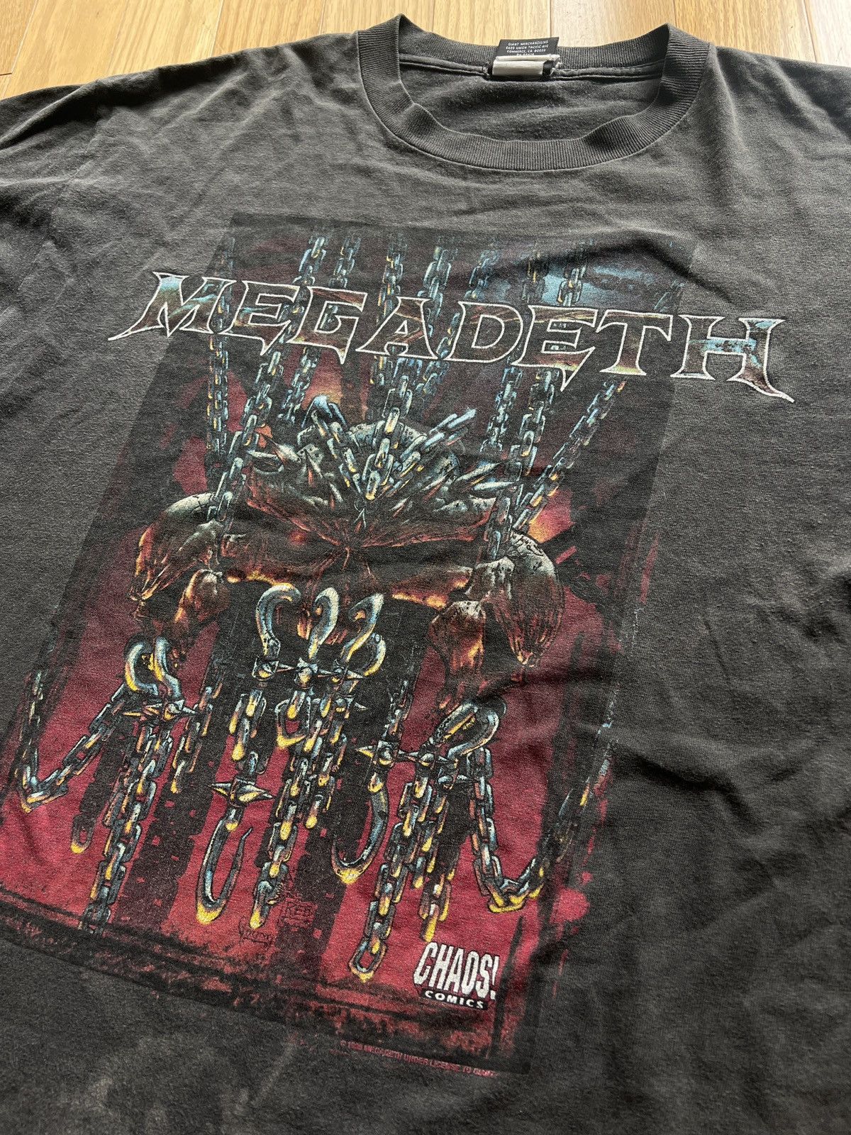 Megadeth × Vintage Vintage tee Size US XL / EU 56 / 4 - 3 Thumbnail