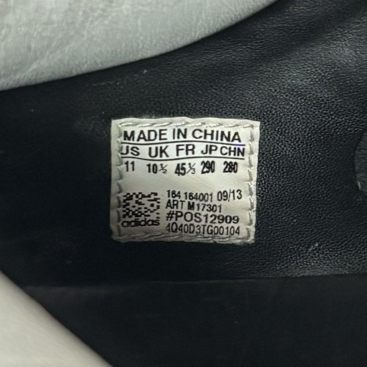 Adidas × Rick Owens Rick Owens x Adidas Tech Runner Black Leather (SS14 Vicious) Size US 11 / EU 44 - 8 Thumbnail