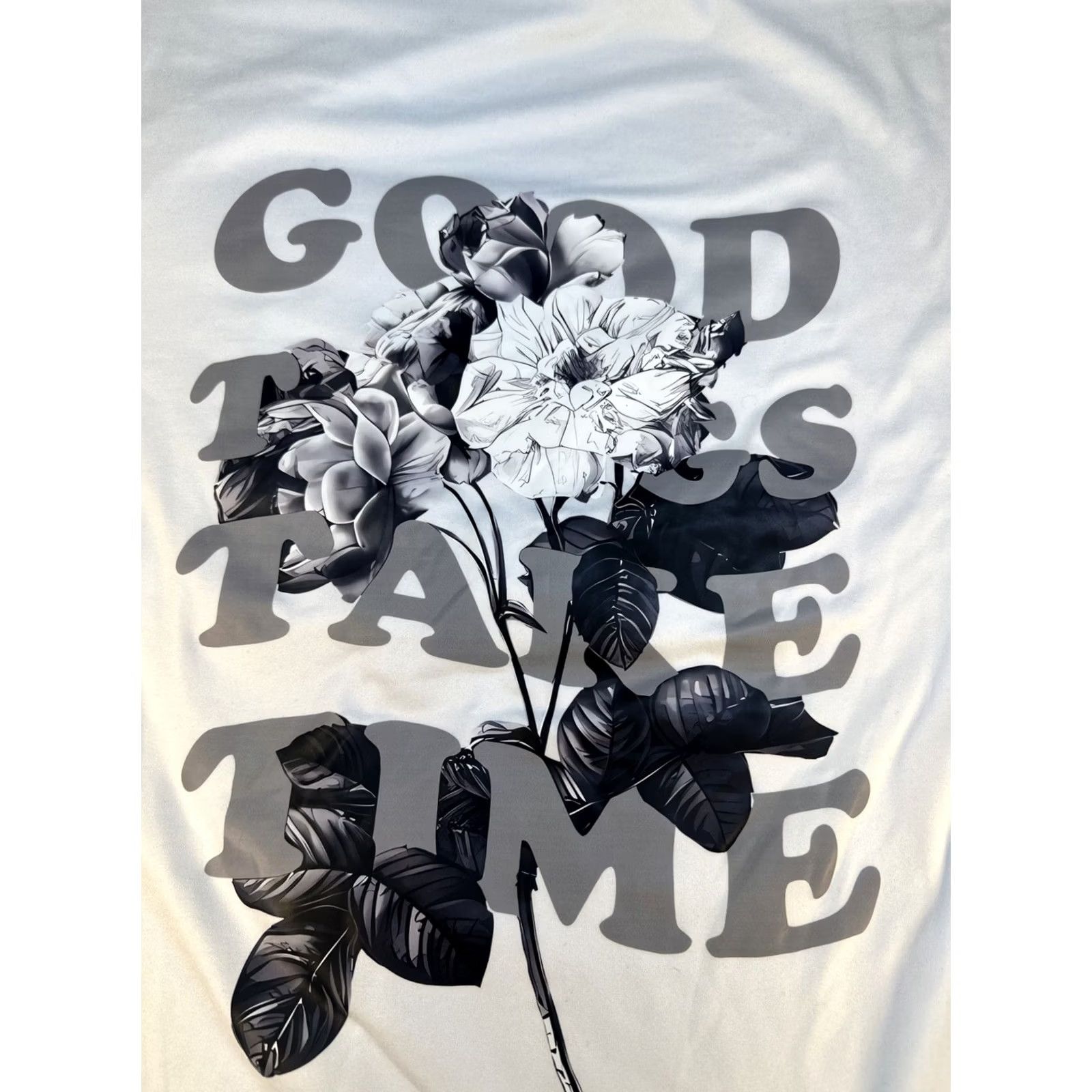 Shein VINTAGE SheIn Sz L Men Graphic Tee shirt Gray & White Size US L / EU 52-54 / 3 - 2 Thumbnail