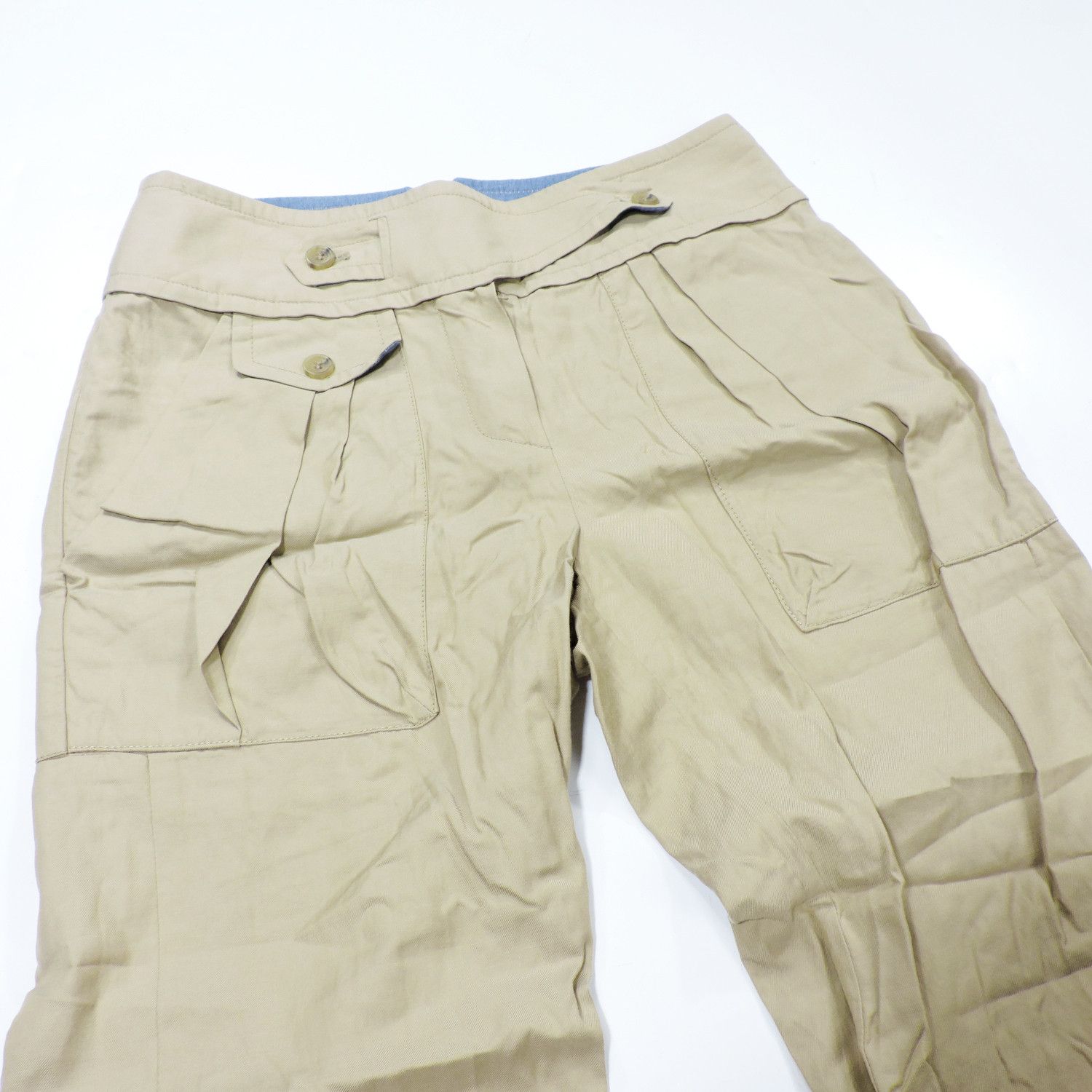 Other OLIVIA HUSSLER GURKHA STYLE TROUSERS Size 28" / US 6 / IT 42 - 6 Thumbnail