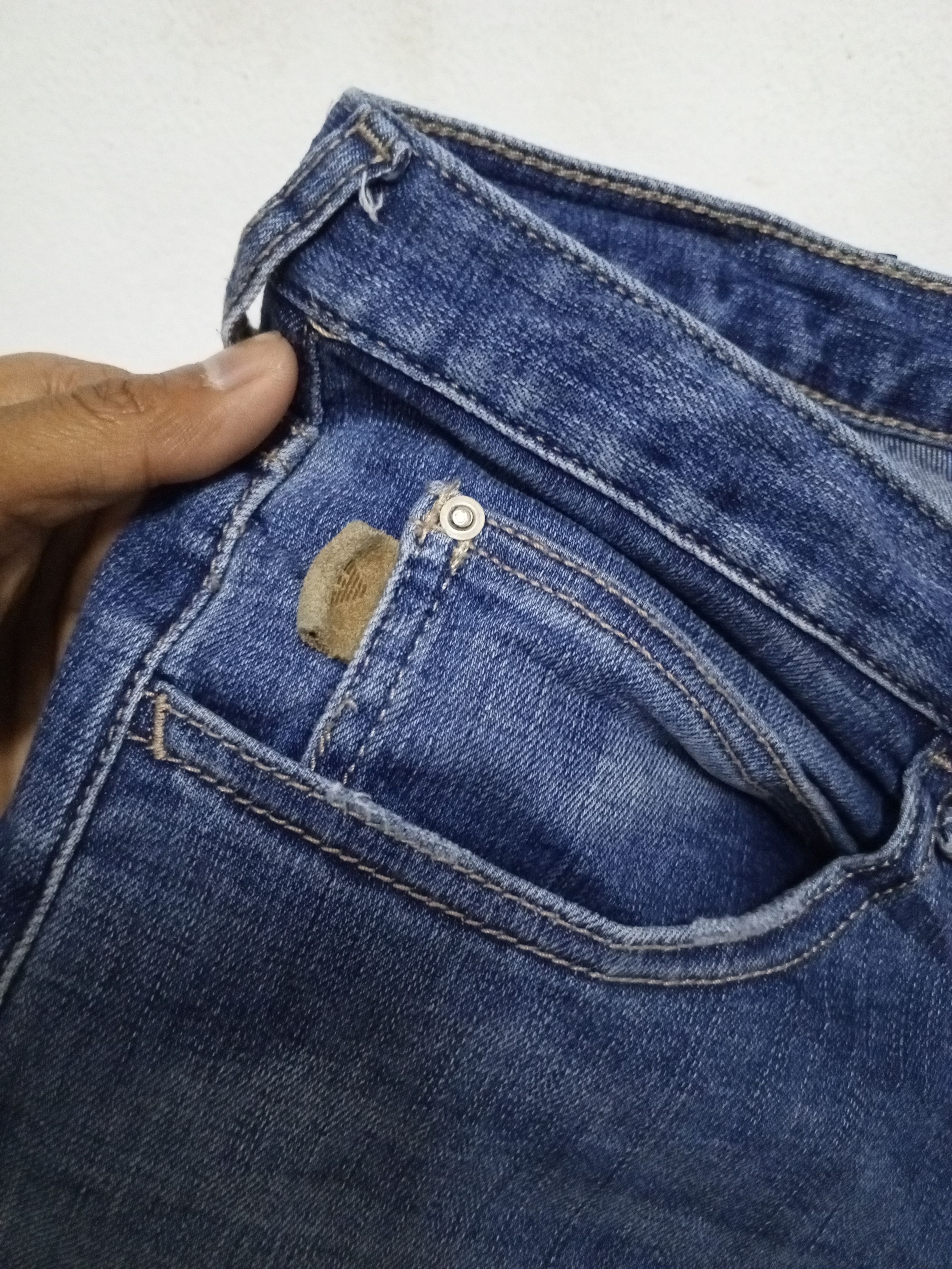 Emporio Armani × Vintage EMPORIO ARMANI JEANS BLUE Size US 34 / EU 50 - 5 Thumbnail