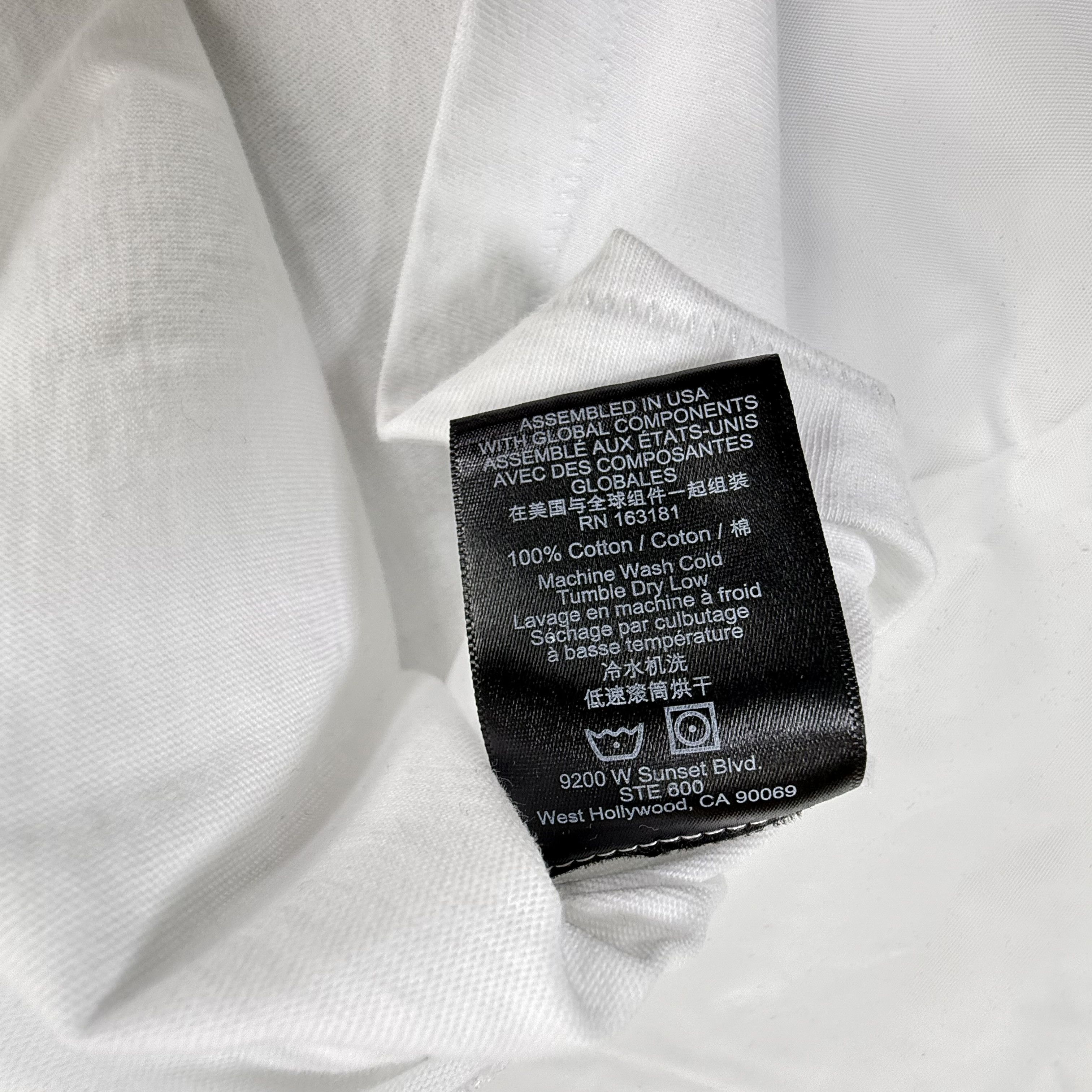 Rhude Rhude Mens Raglan Shirt White Burgundy XL Short Sleeve Size US XL / EU 56 / 4 - 5 Thumbnail
